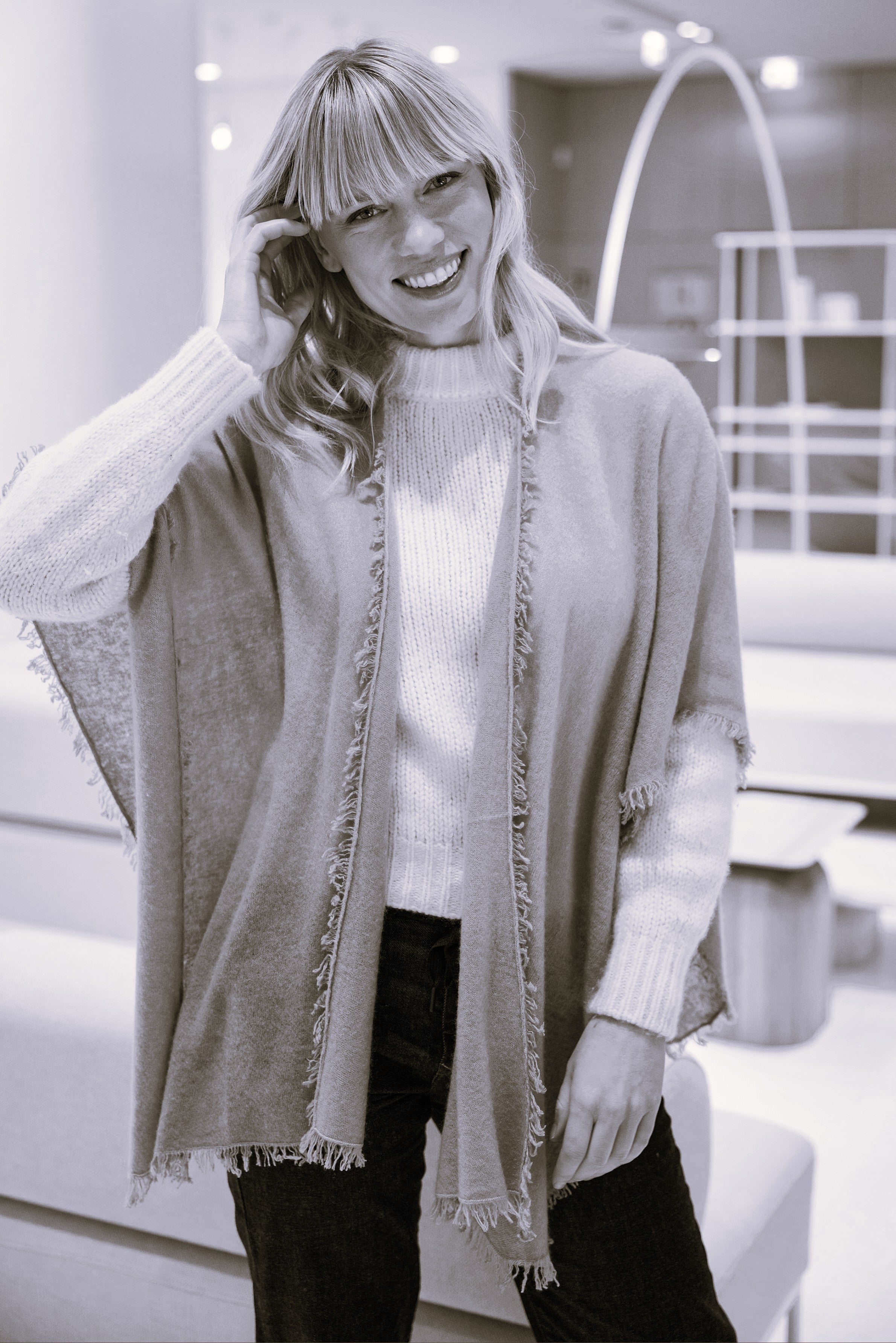 Putali - Cashmere Cape Farbe: Java 233
