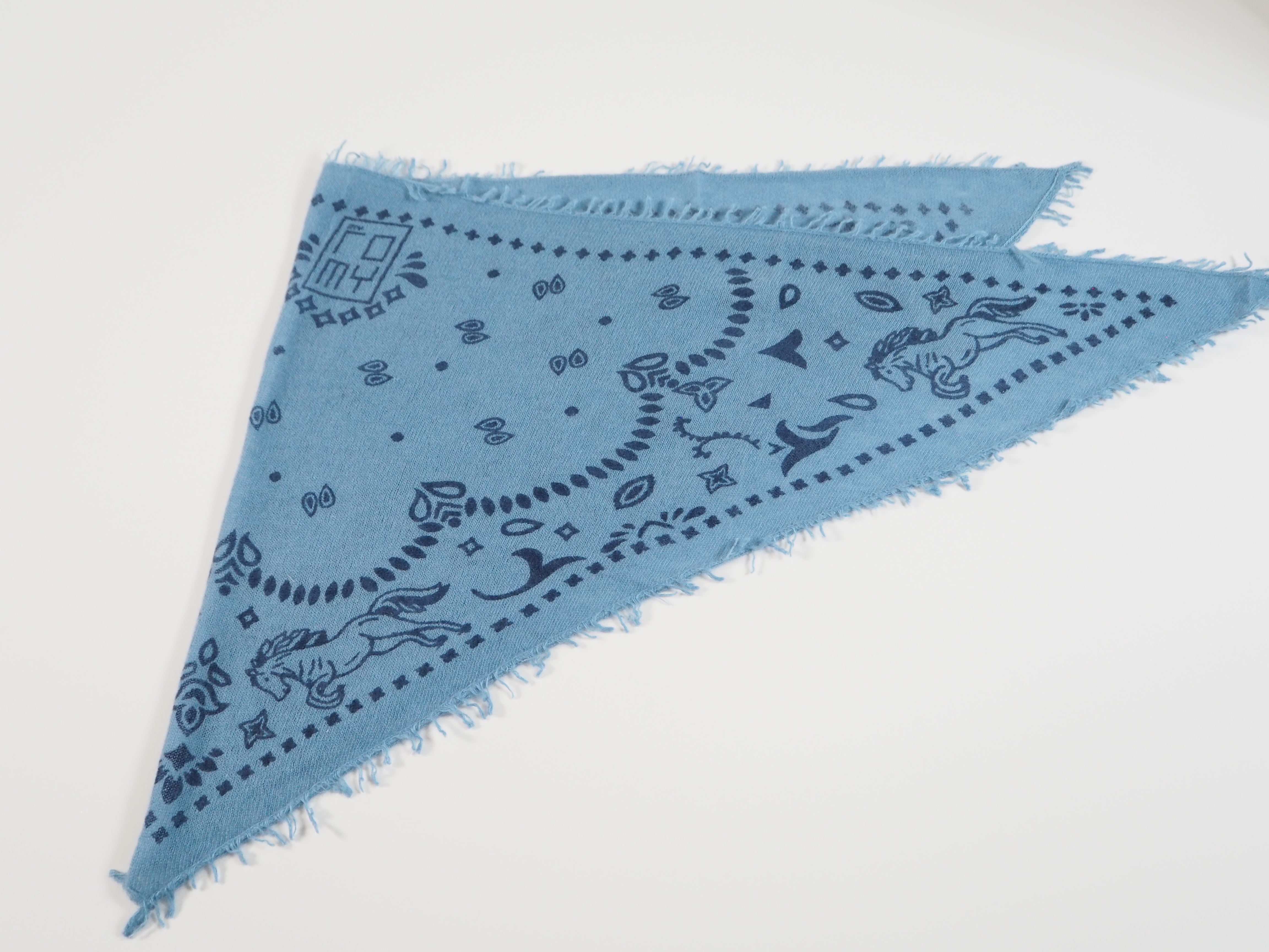 Wild Horses - Cashmere-Schal - Farbe: Blue