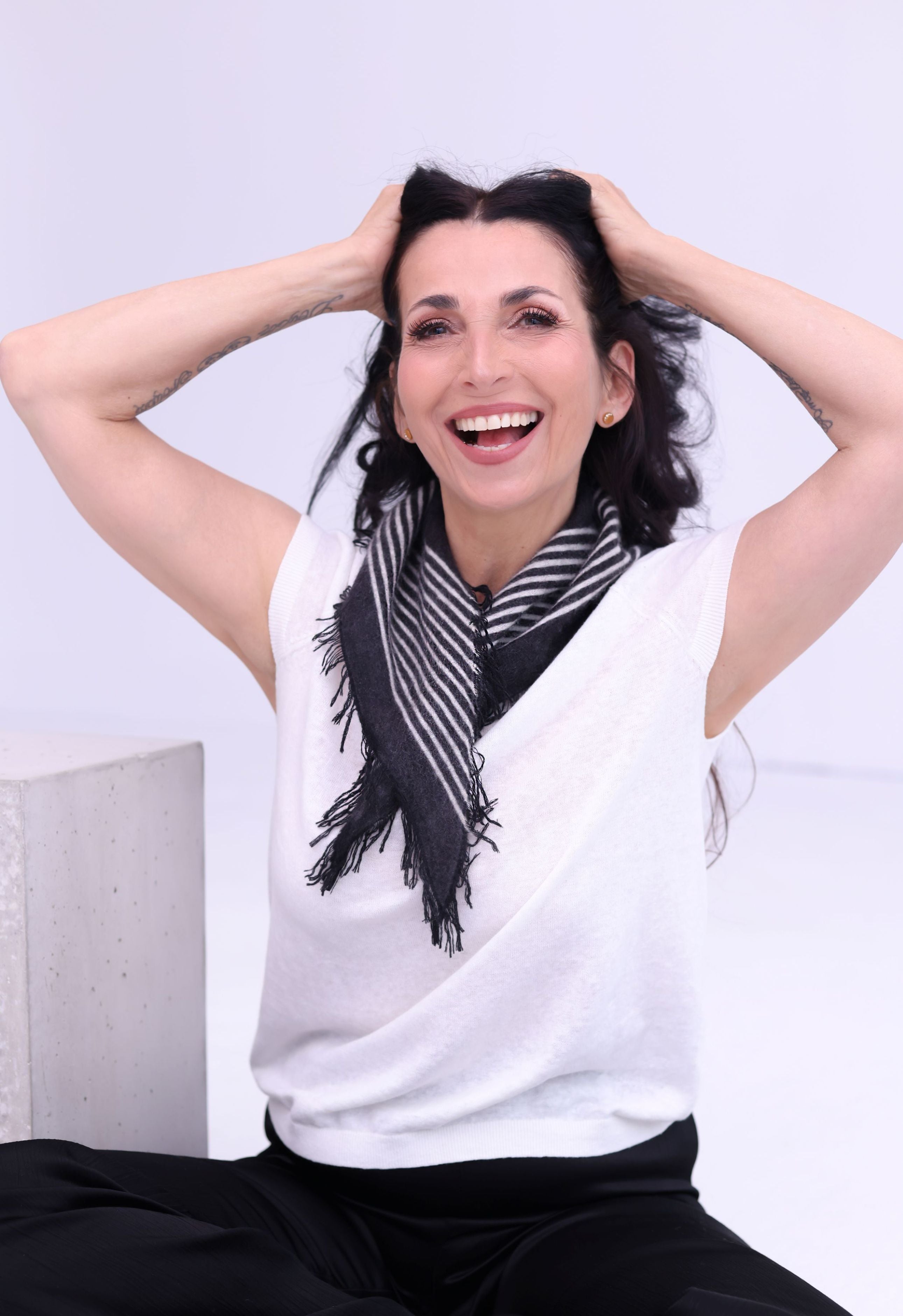 Patti Petit - Cashmere-Schal - Farbe: Black