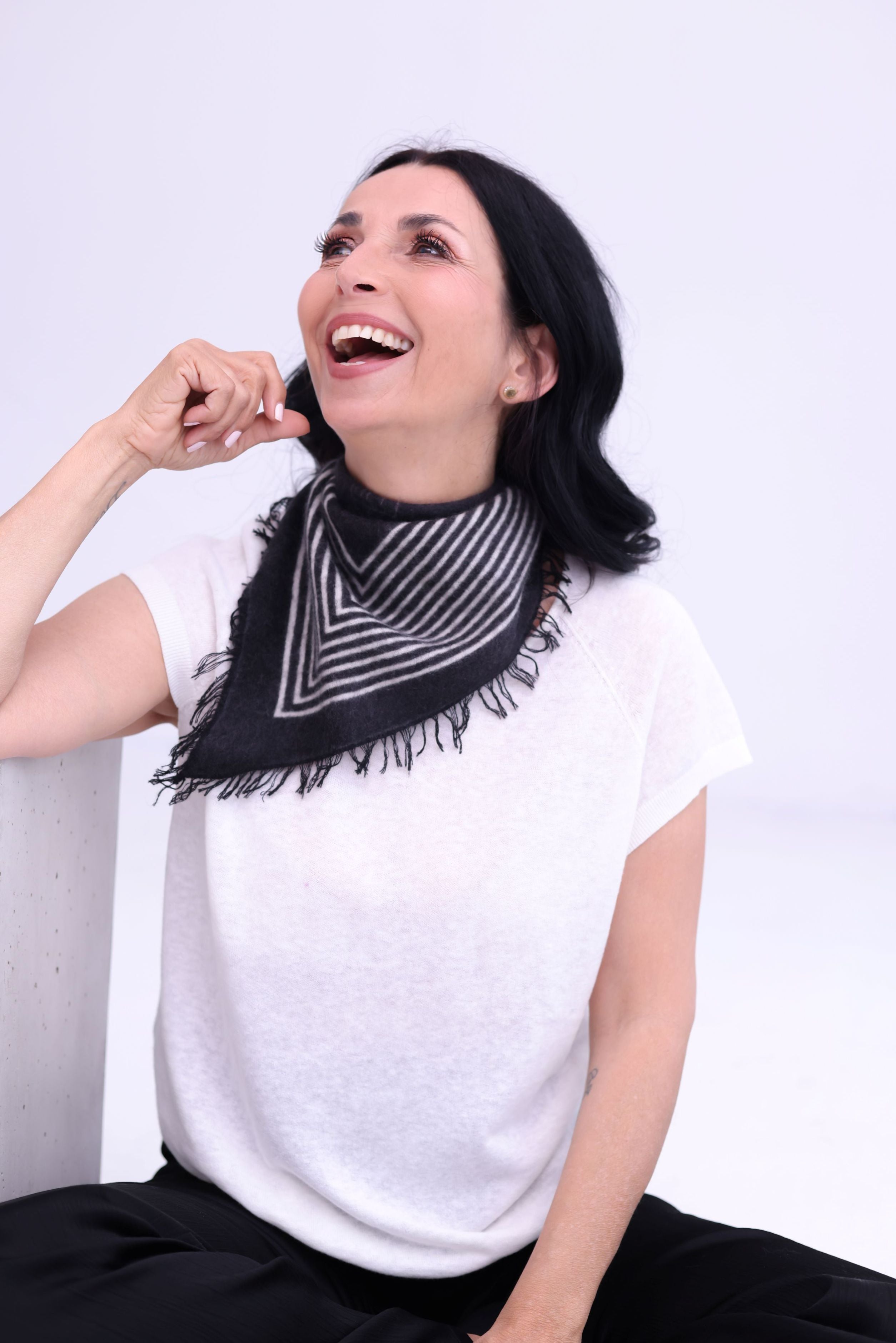 Patti Petit - Cashmere-Schal - Farbe: Black