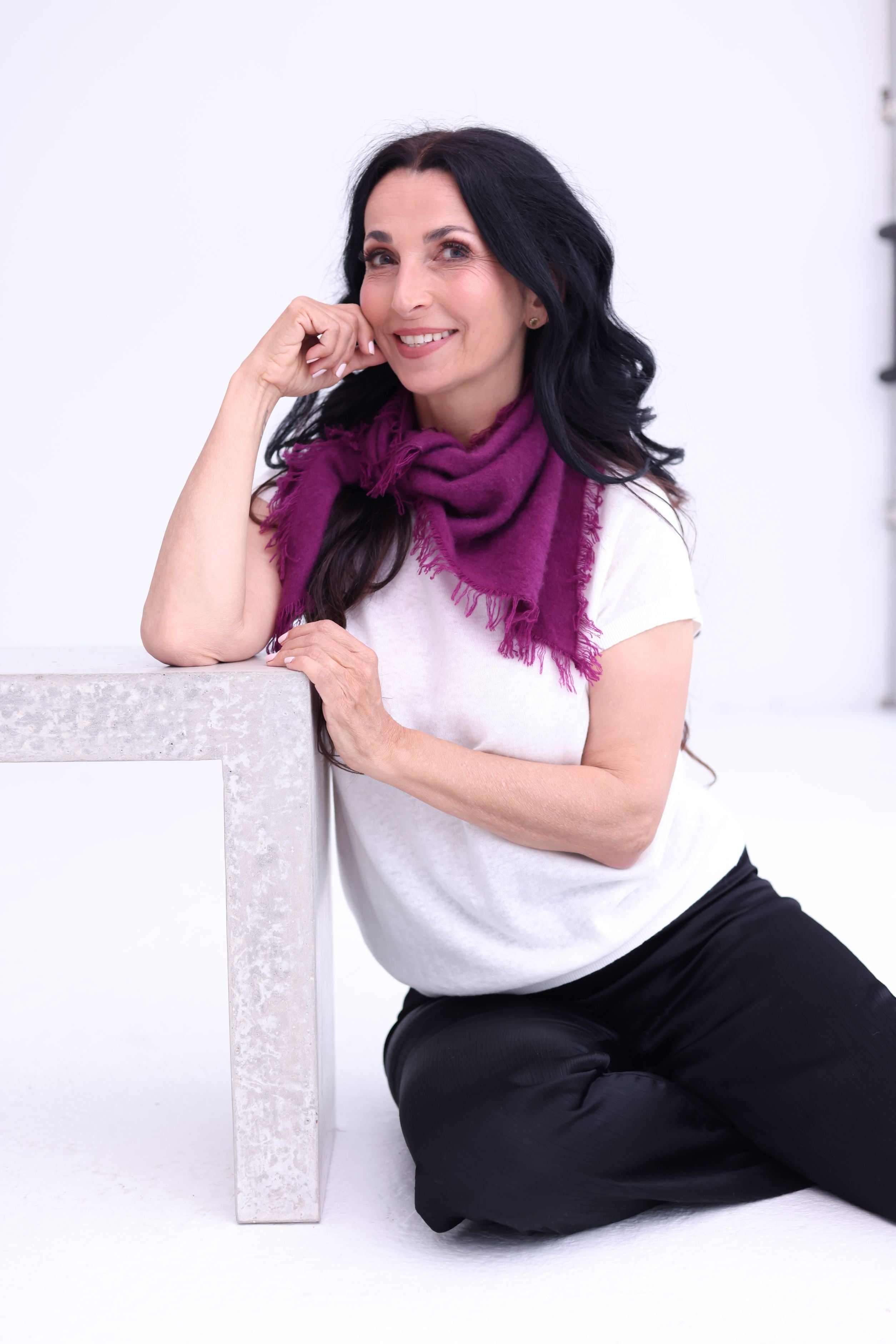 Sitara - Cashmere-Schal - Farbe: Malaga 47D