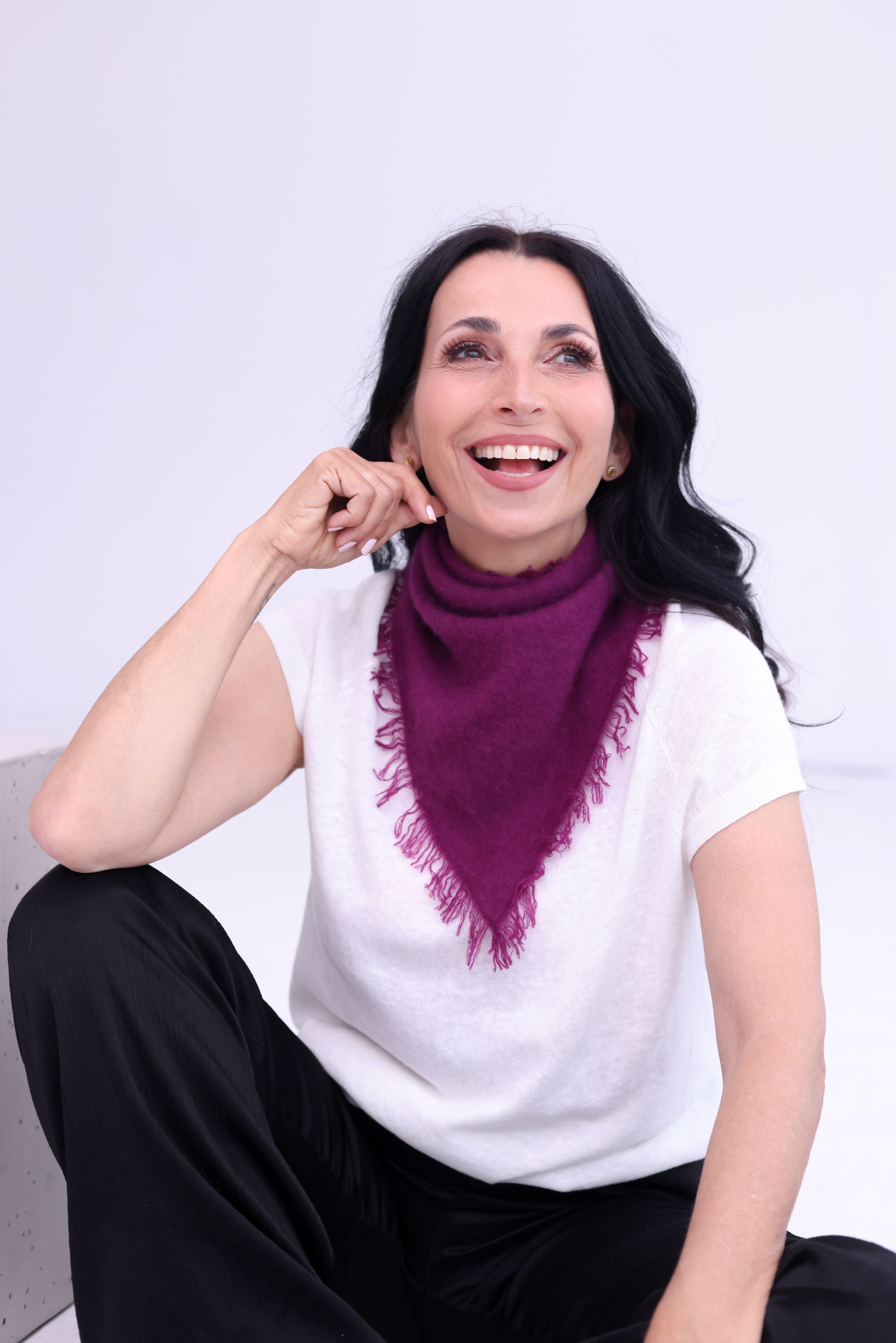 Sitara - Cashmere-Schal - Farbe: Malaga 47D