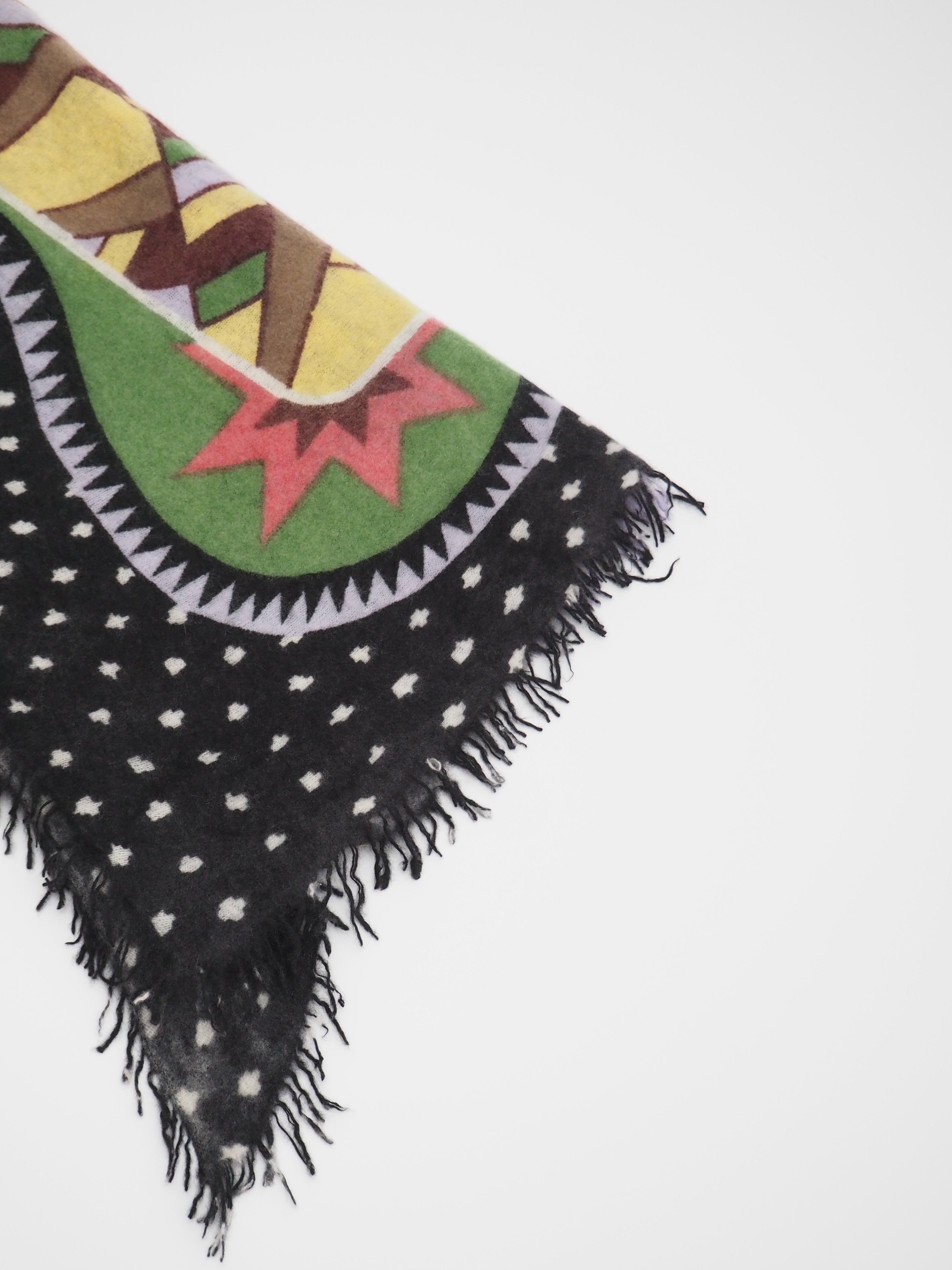 NIKITA - Kaschmir-Schal - Farbe: Black / Multi-coloured