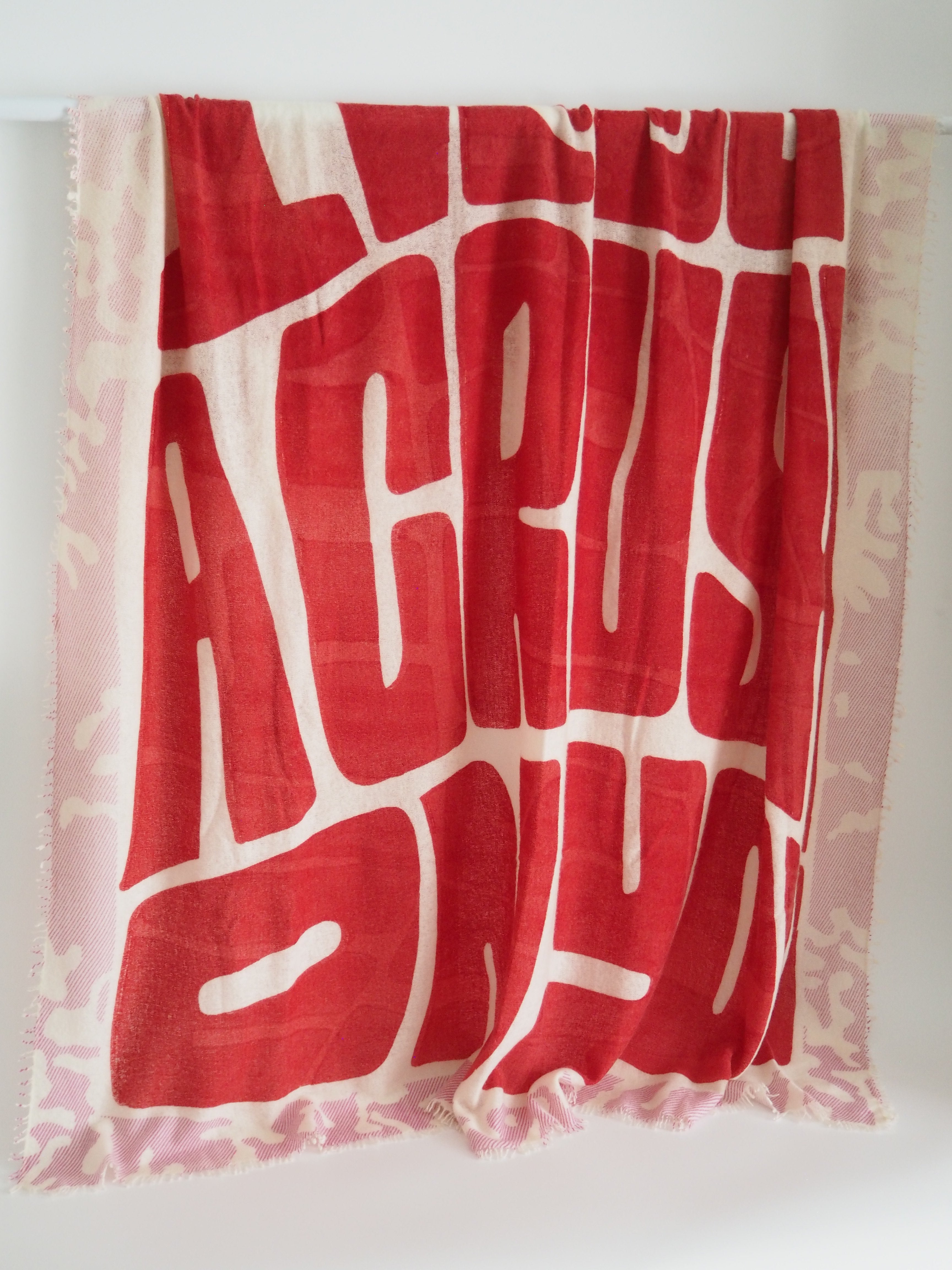 Crush - Cashmere-Schal - Farbe: Red