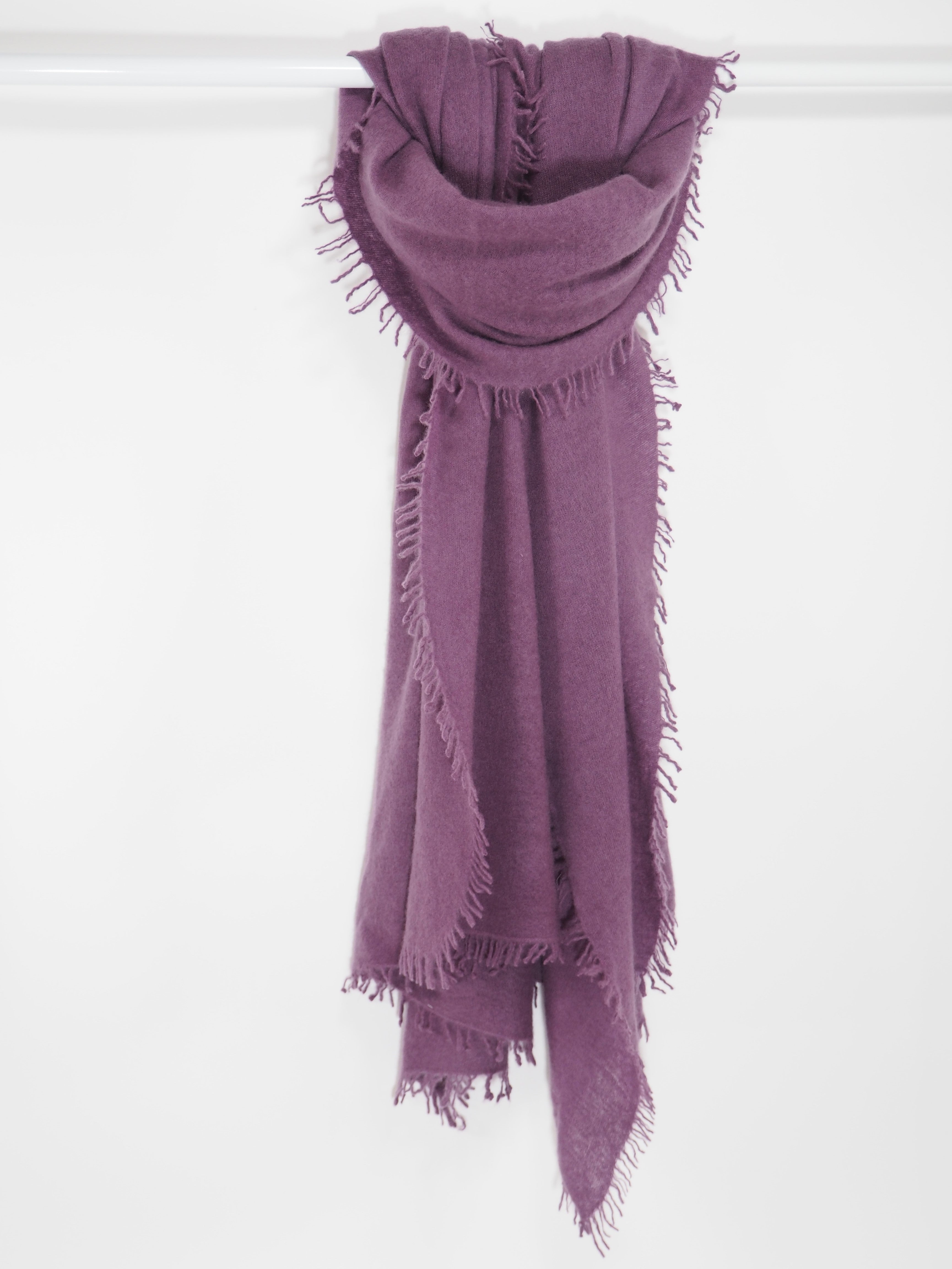 Tibet - Cashmere-Schal - Farbe: Dahlia