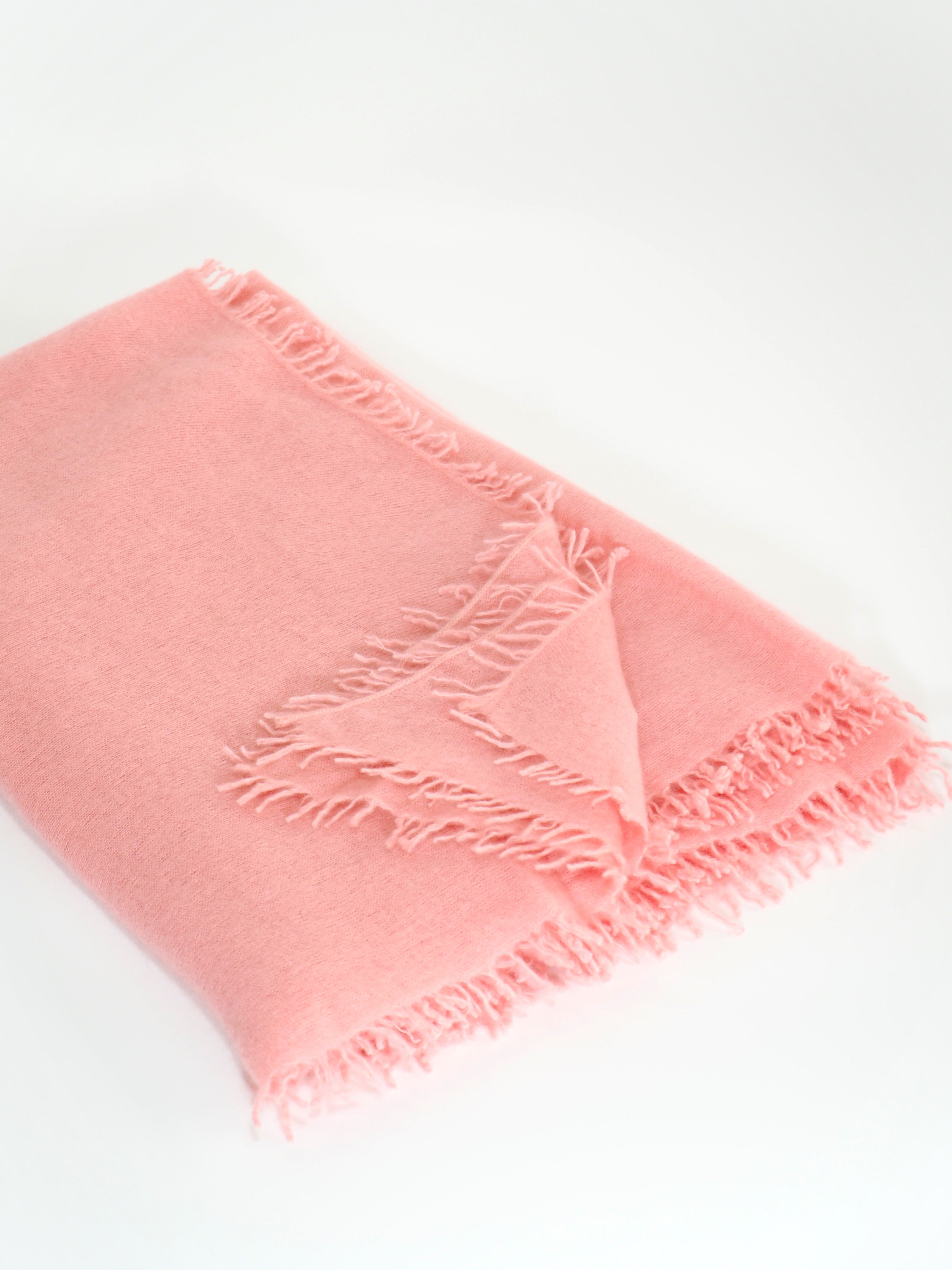 Tibet - Cashmere-Schal - Farbe: Salmon 96L
