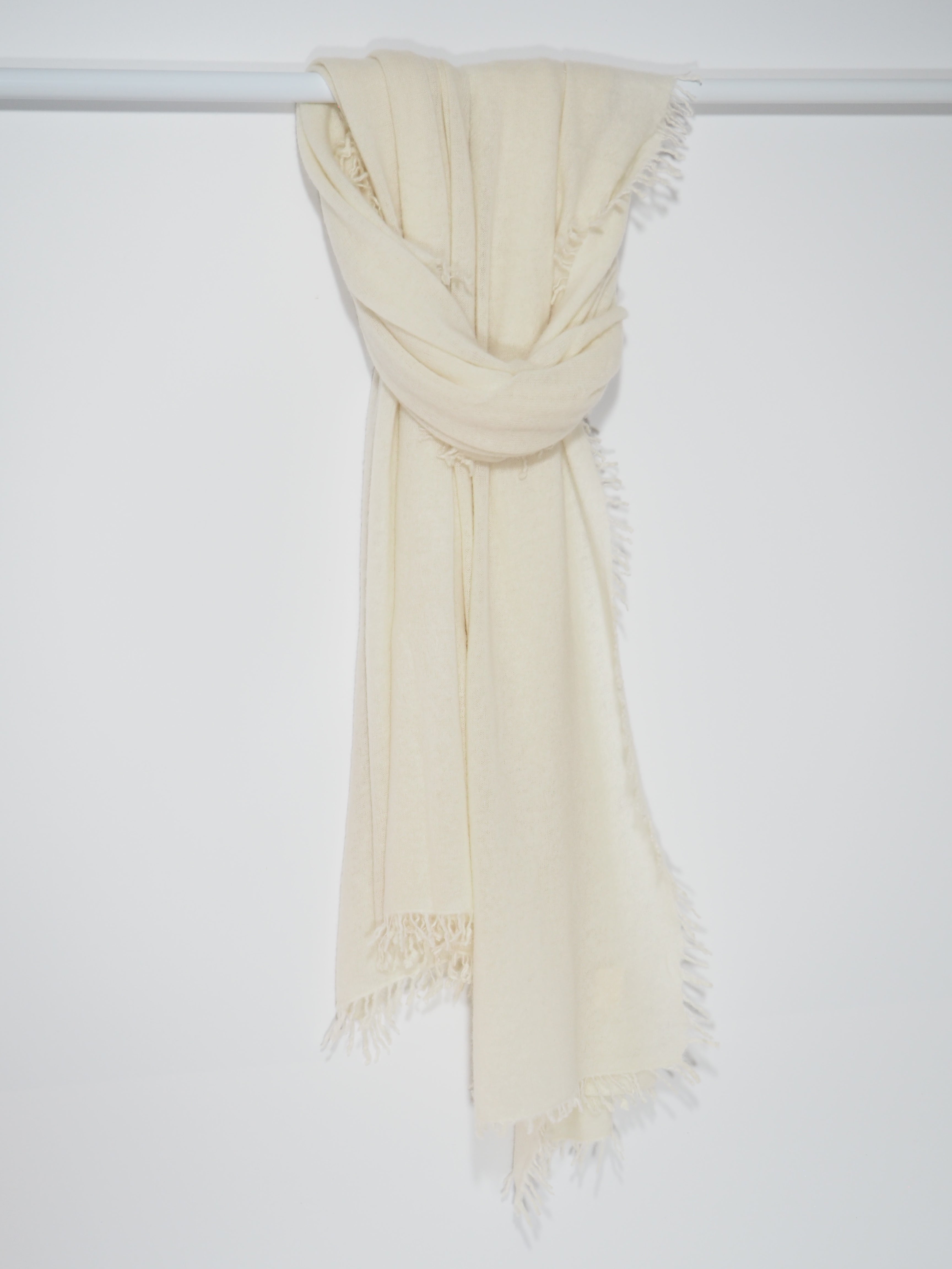 Tibet - Cashmere-Schal - Farbe: Off-White 132L