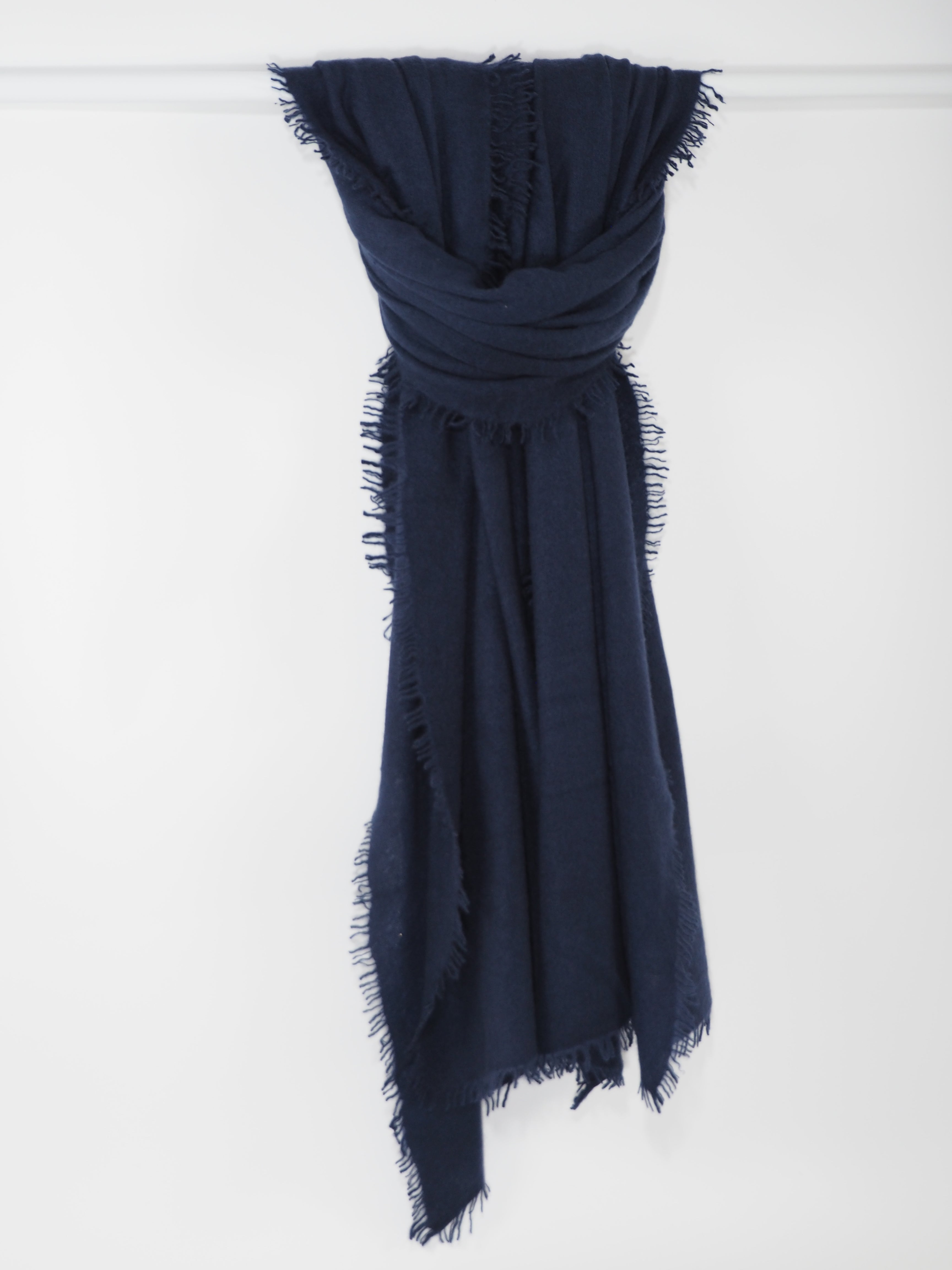 Tibet - Cashmere-Schal - Farbe: Marine 90