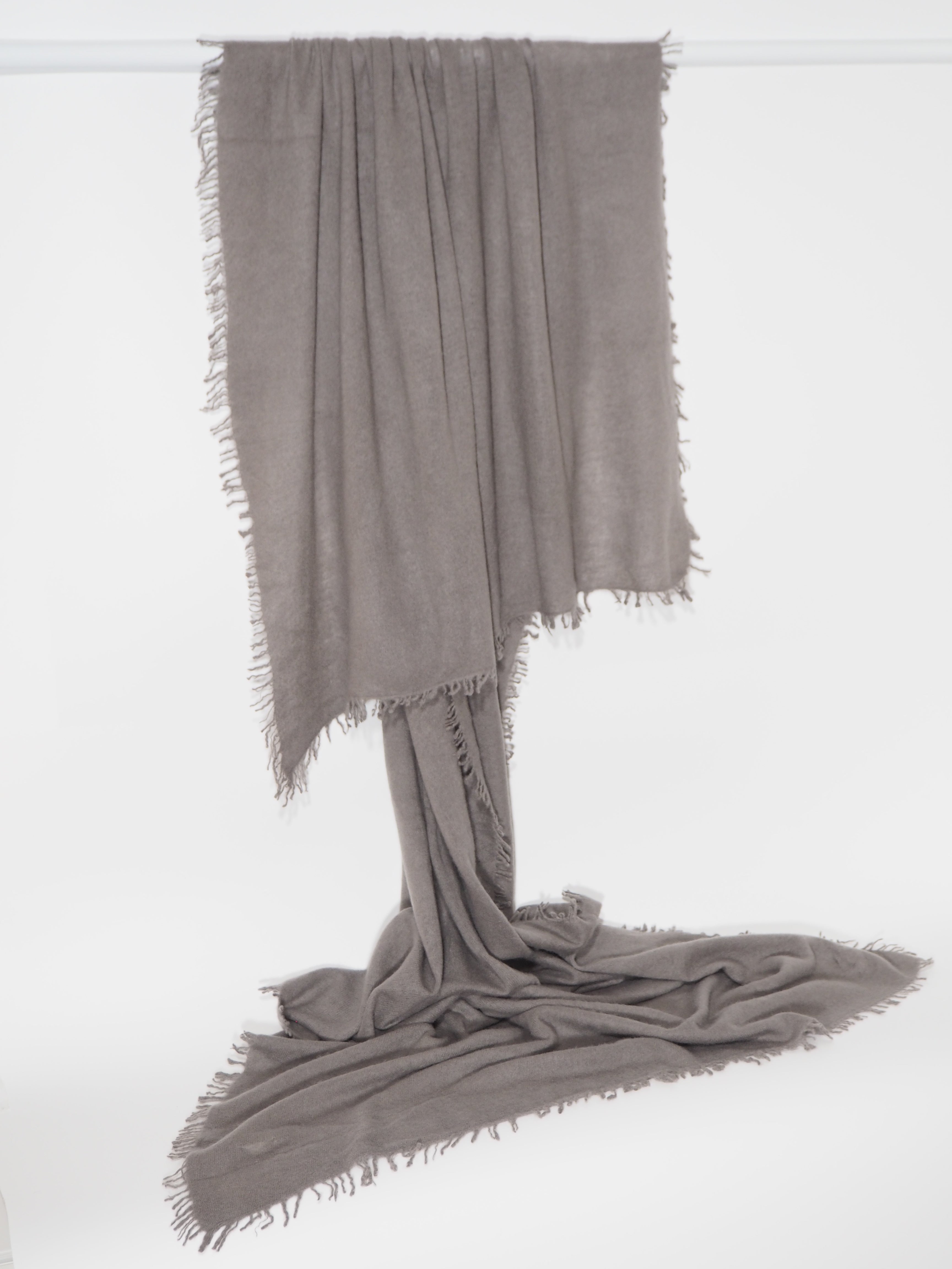 Tibet - Cashmere-Schal - Farbe: Dark Grey 253D