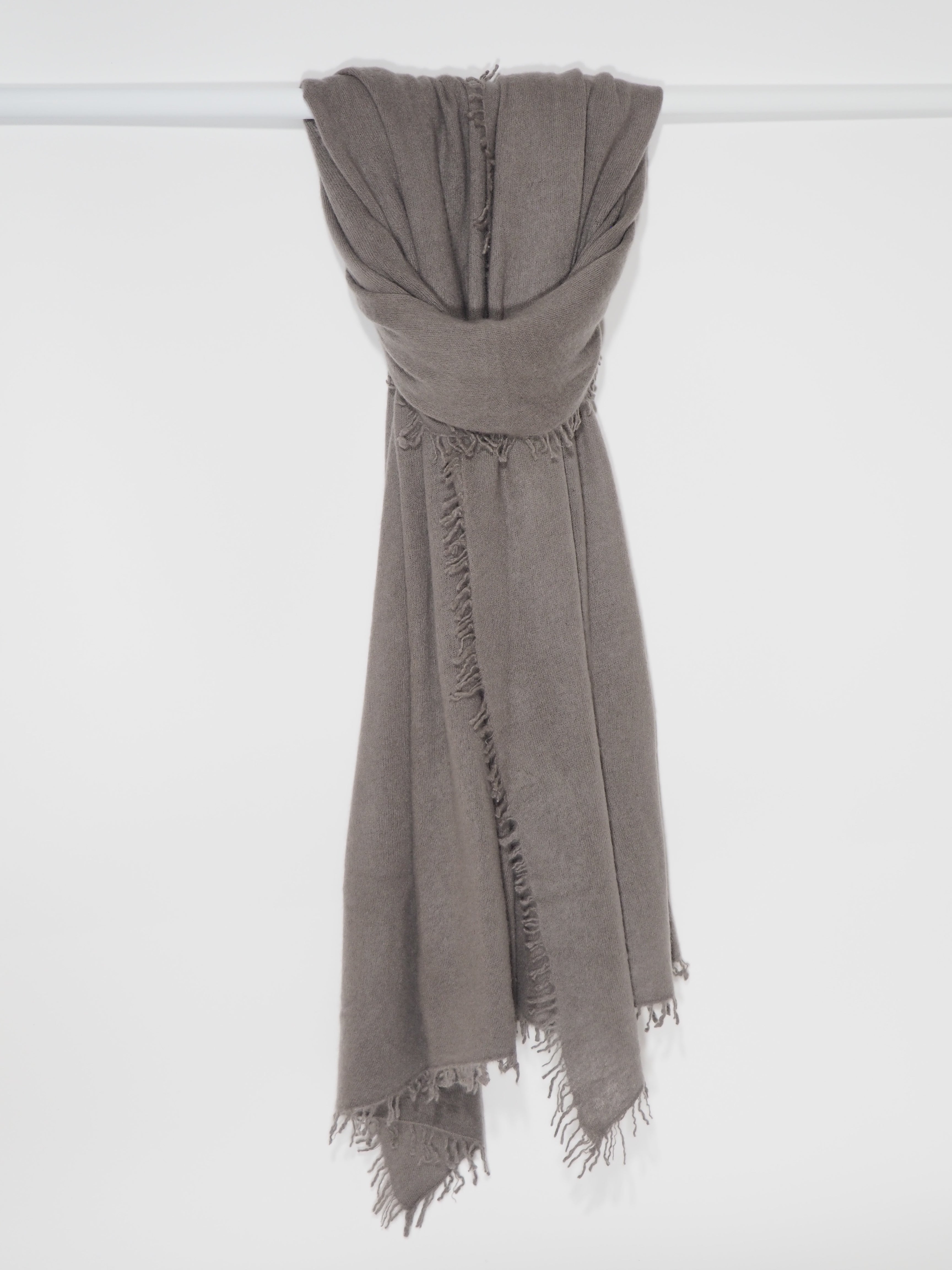 Tibet - Cashmere-Schal - Farbe: Dark Grey 253D
