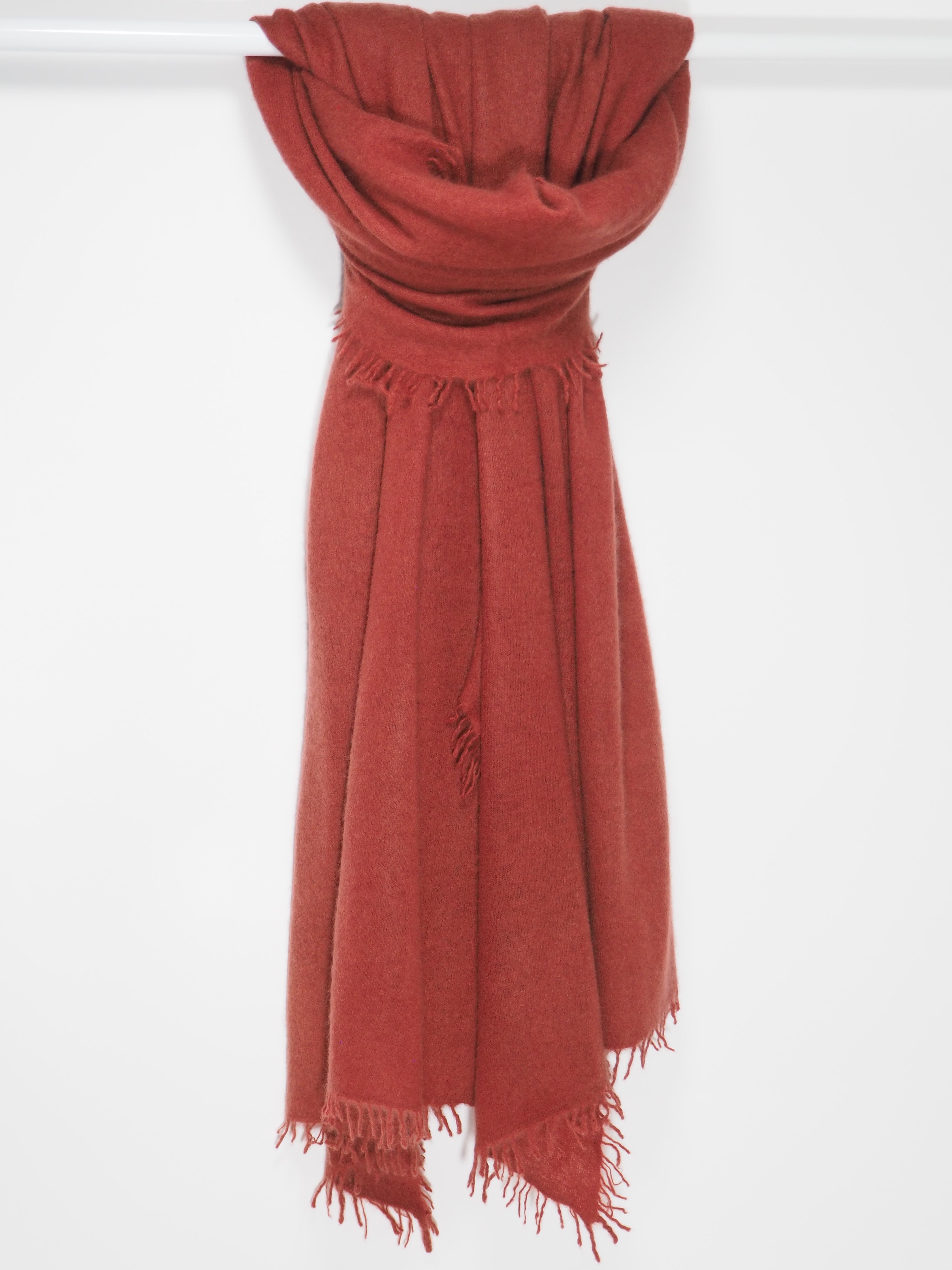 Tibet - Cashmere-Schal - Farbe: Bordeaux 196