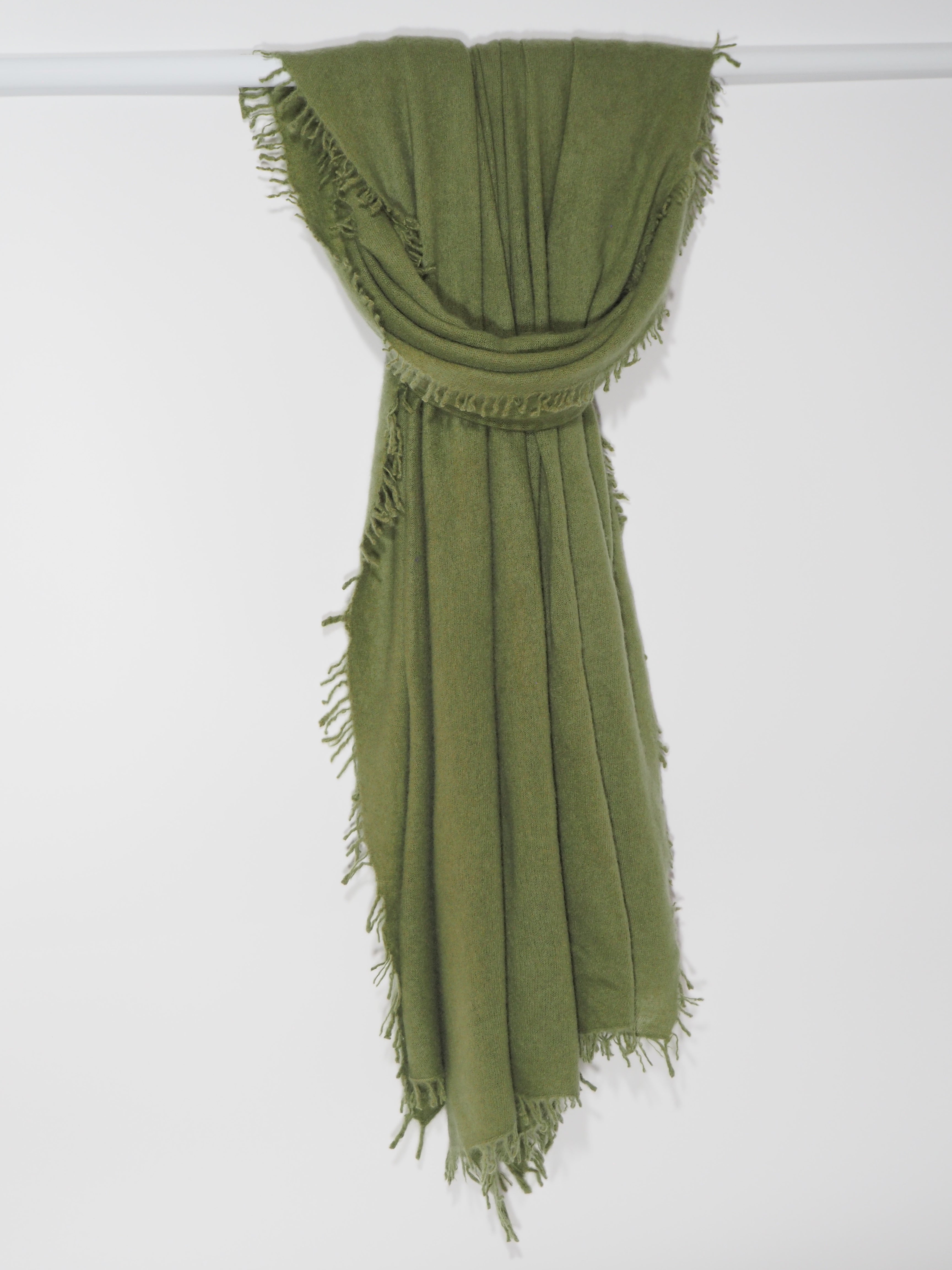 Tibet - Cashmere-Schal - Farbe: Olive 239