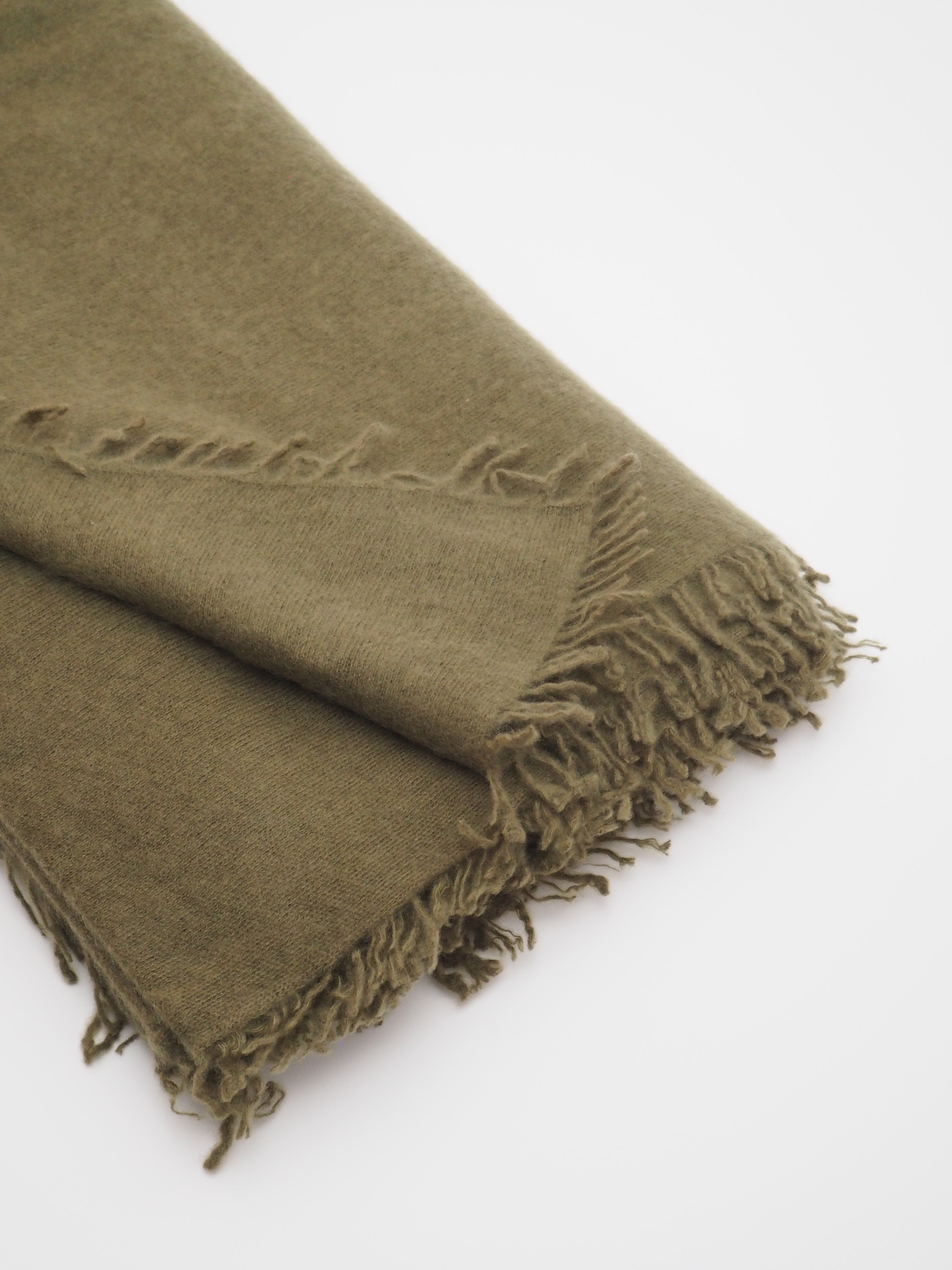 Tibet - Cashmere-Schal - Farbe: Avocado Green 168