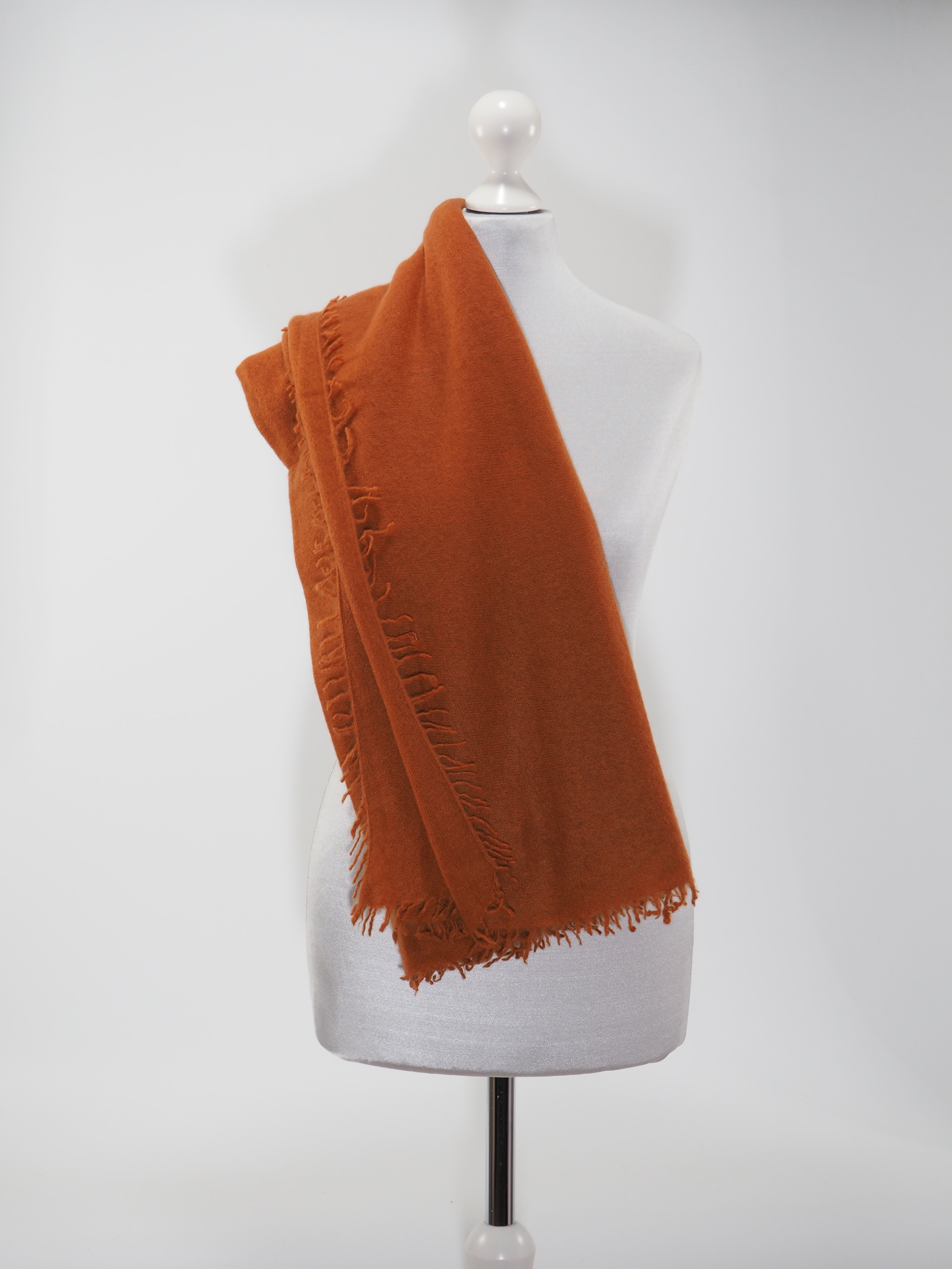 Tibet - Cashmere-Schal - Farbe: Umber 25660