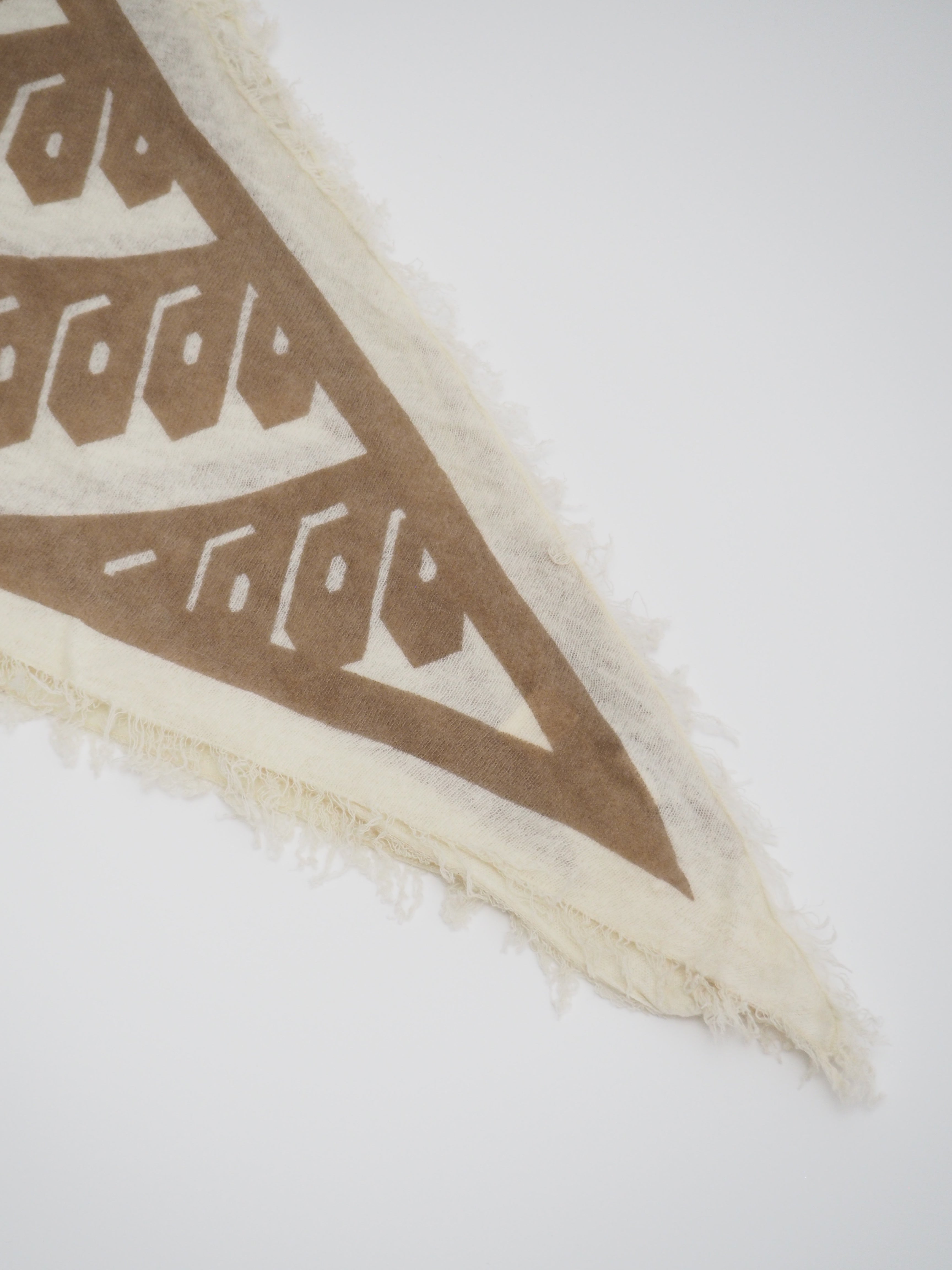 TIKA - Kaschmir-Schal - Farbe: Beige / Offwhite