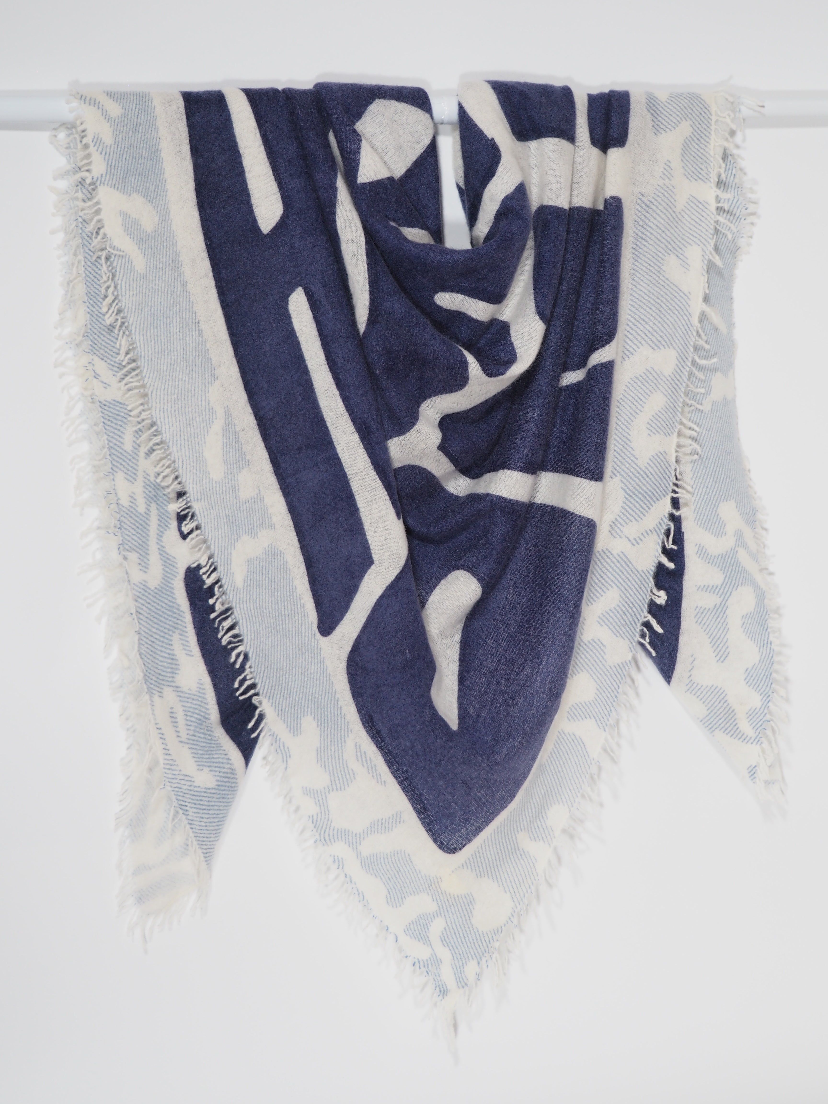 Crush - Cashmere-Schal - Farbe: Blue