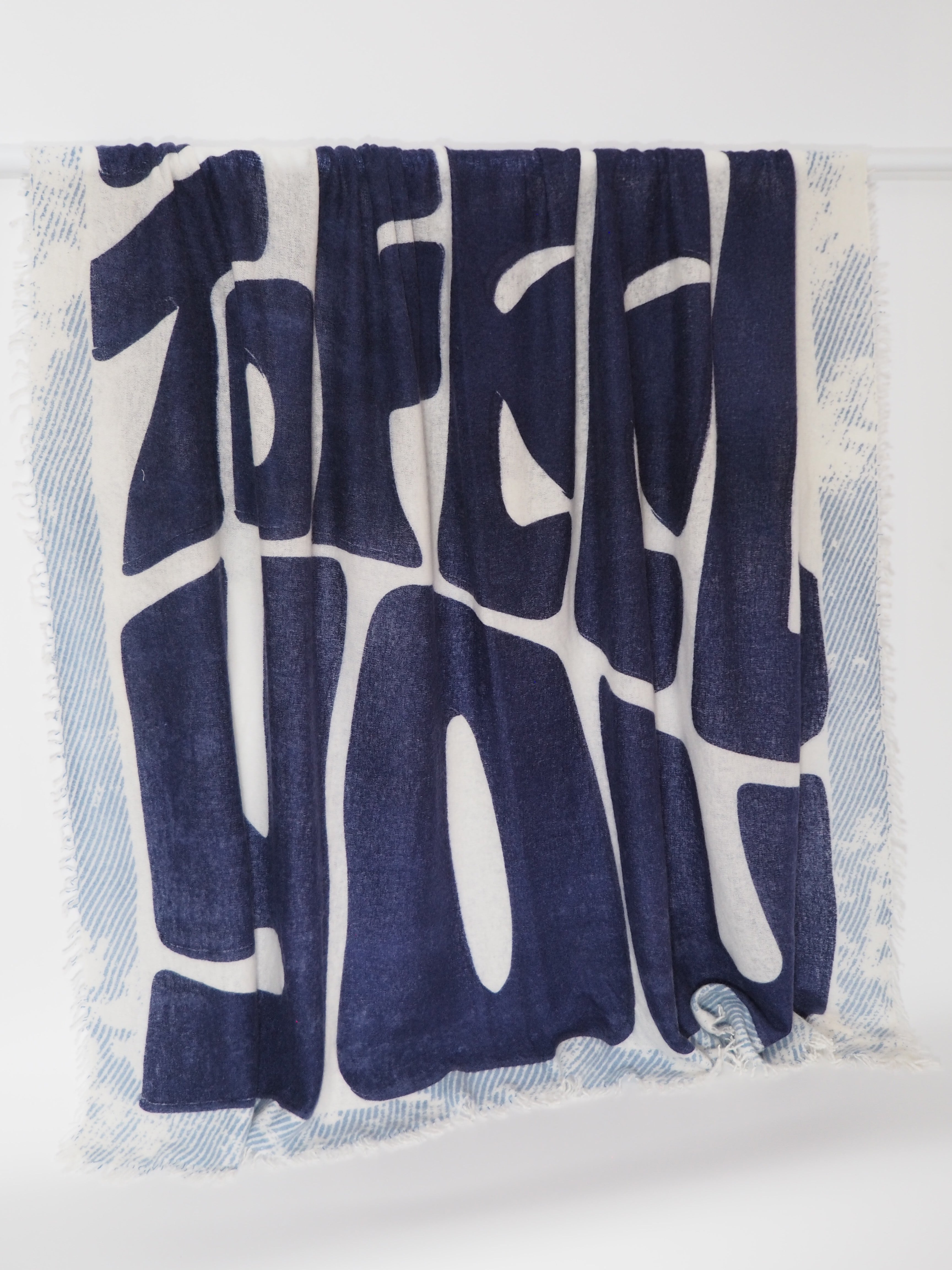 Feel - Cashmere-Schal - Farbe: Blue