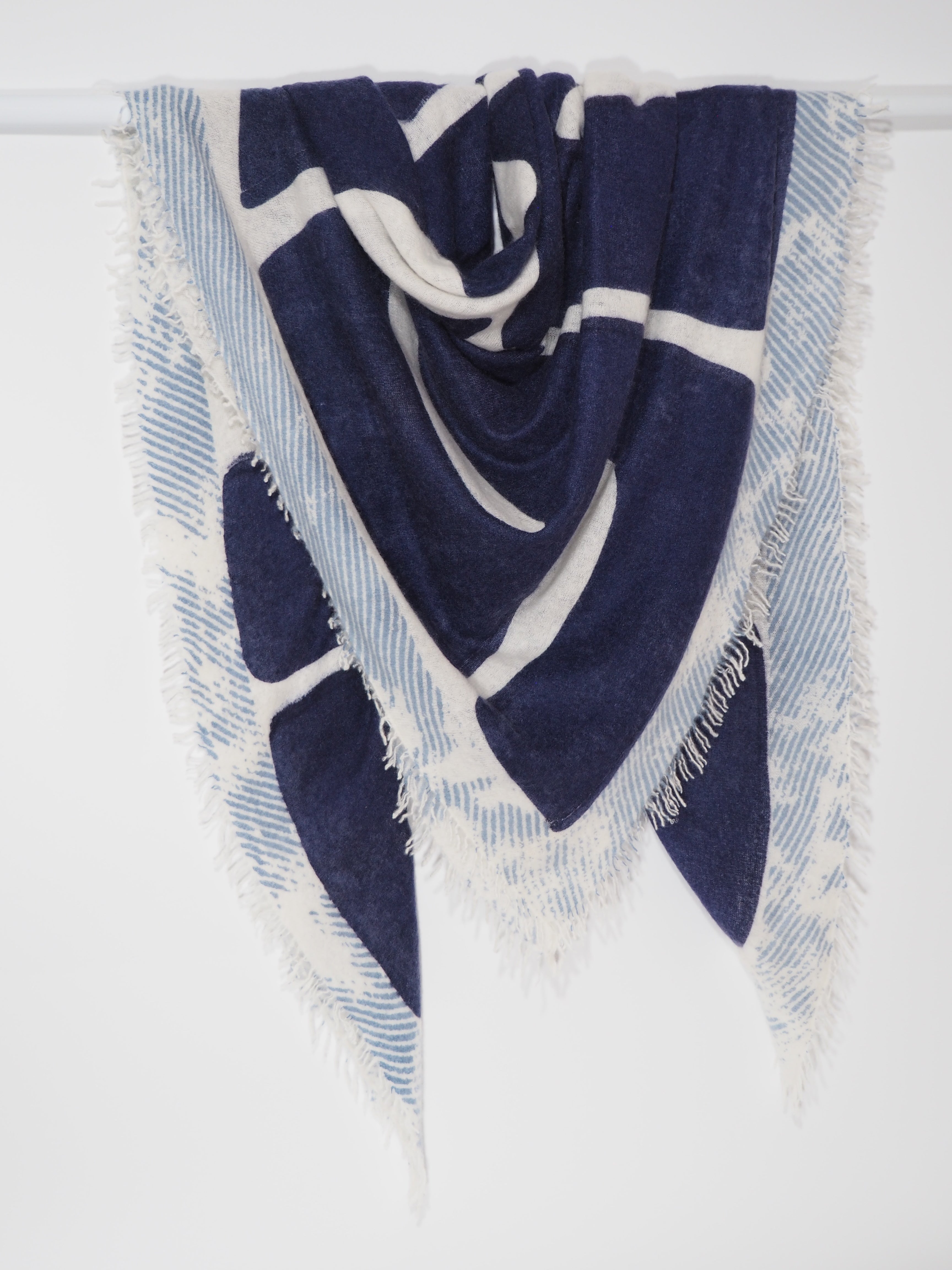 Feel - Cashmere-Schal - Farbe: Blue