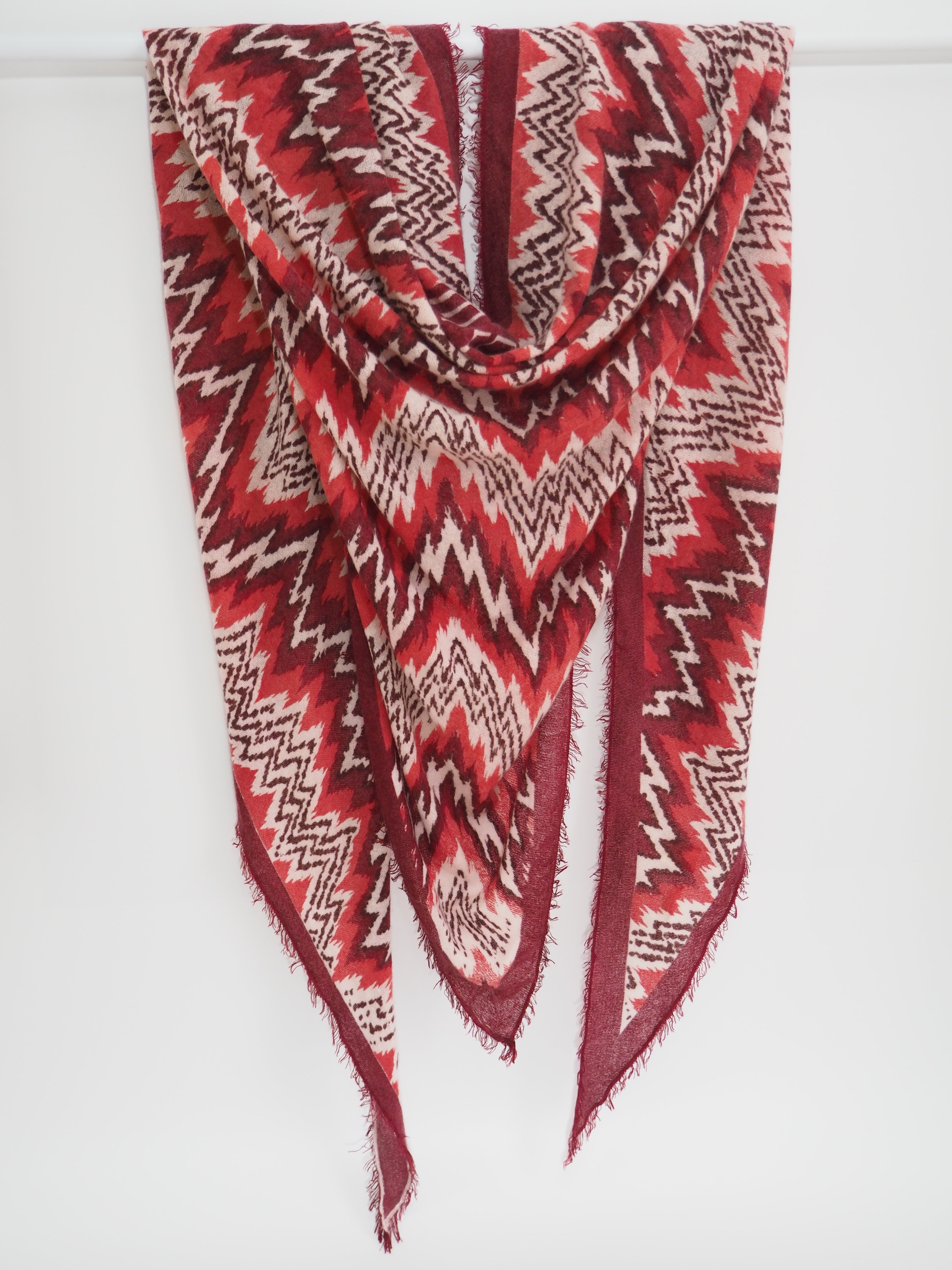 MAYA - Cashmere-Schal - Farbe: Red