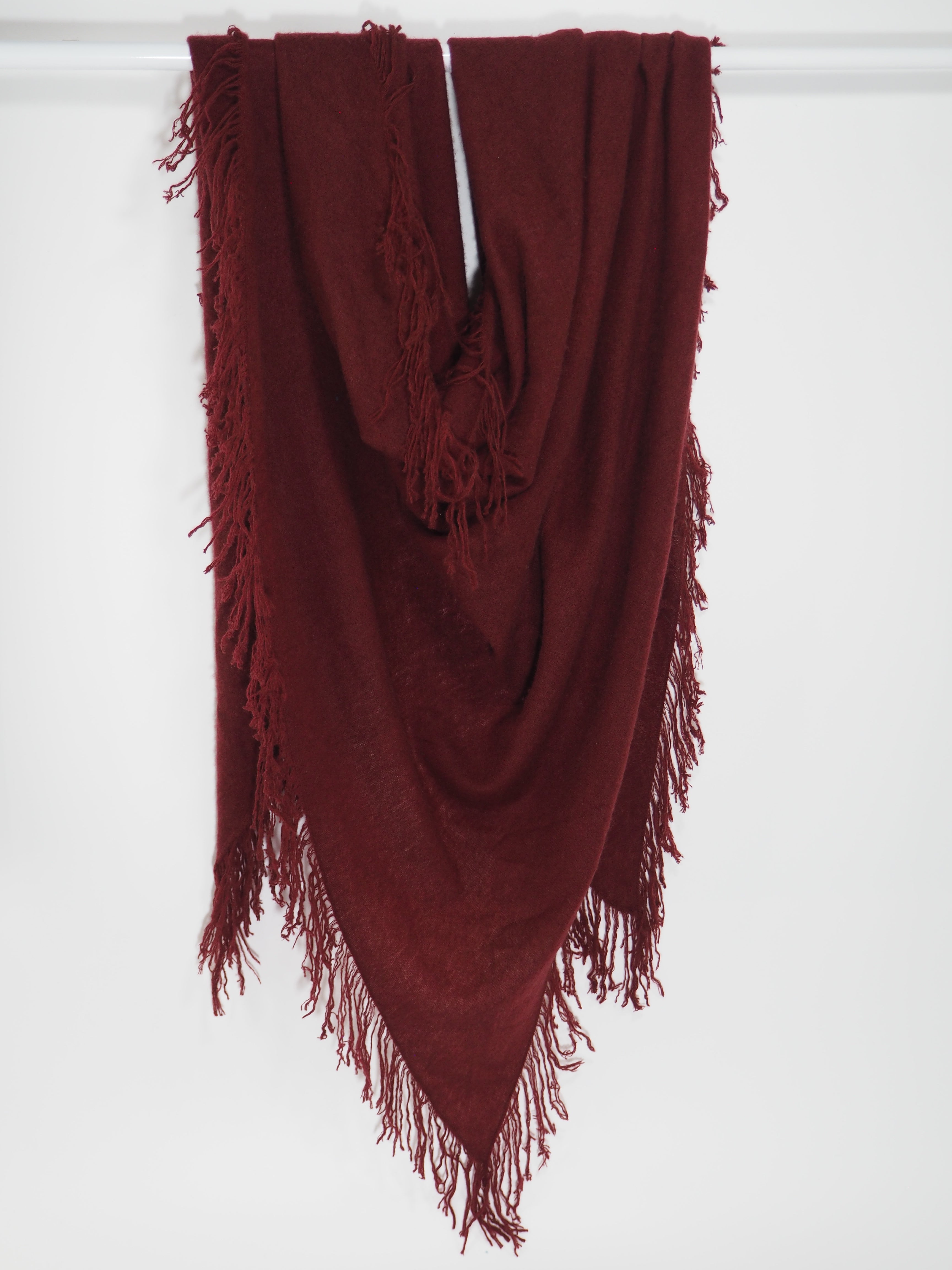 SUMA - Kaschmir-Schal - Farbe: Ruby Wine 25040