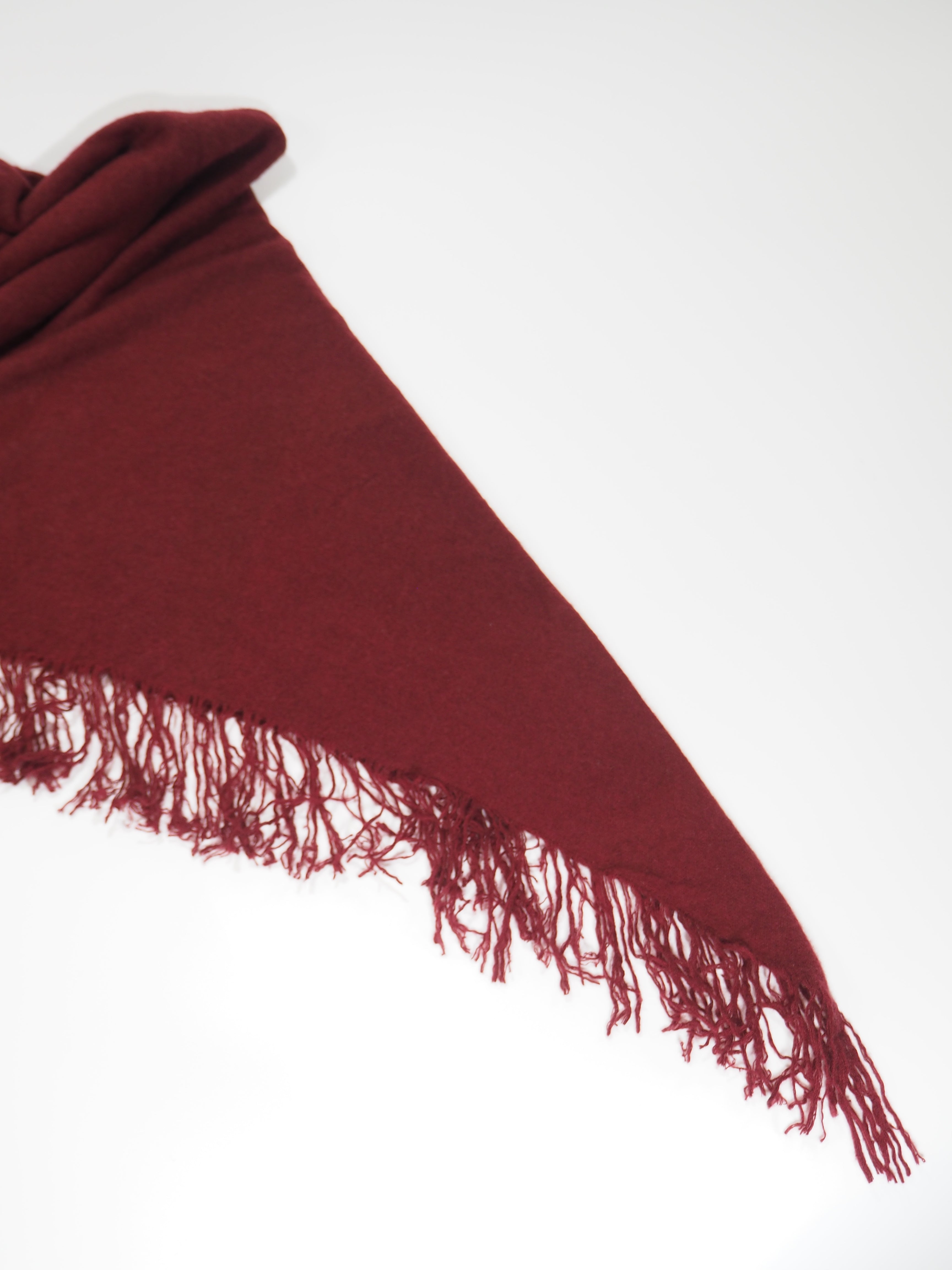 SUMA - Kaschmir-Schal - Farbe: Ruby Wine 25040