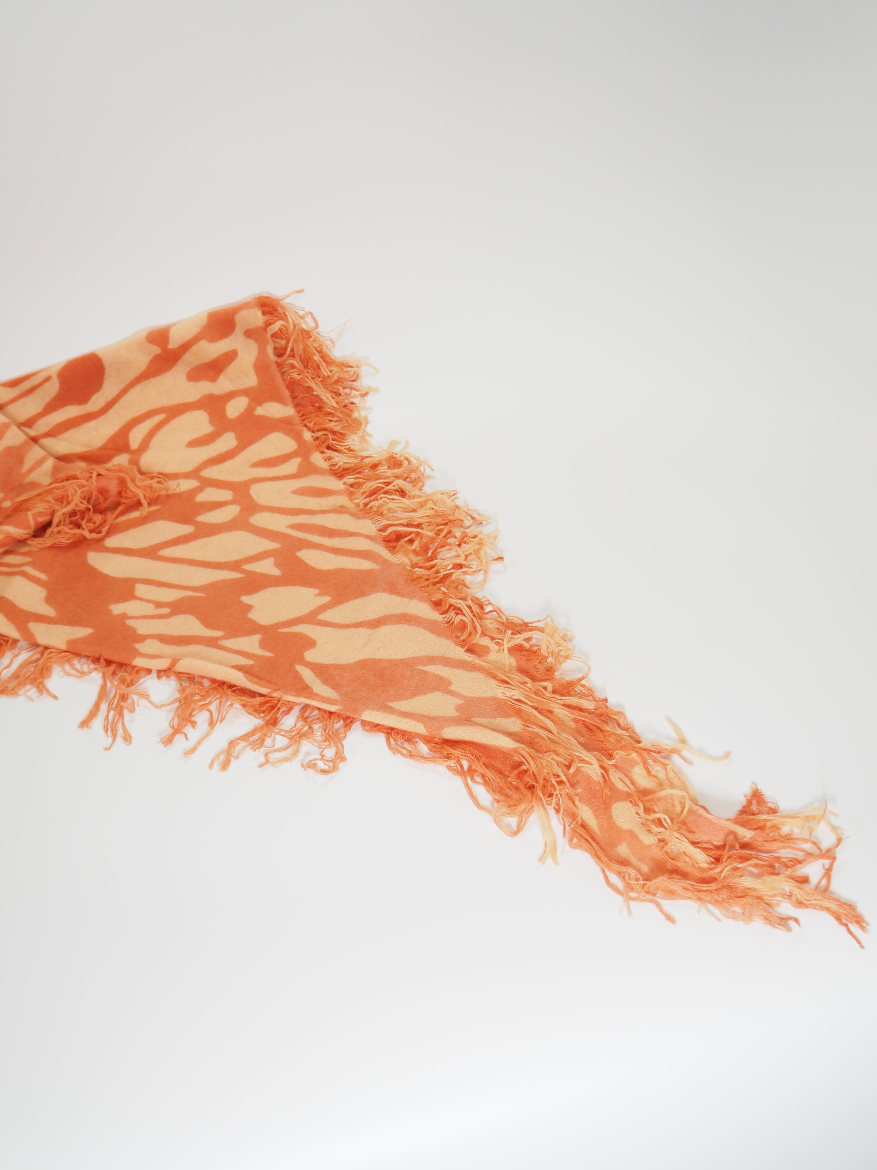 SUNDARI - Kaschmir-Schal - Farbe: Orange