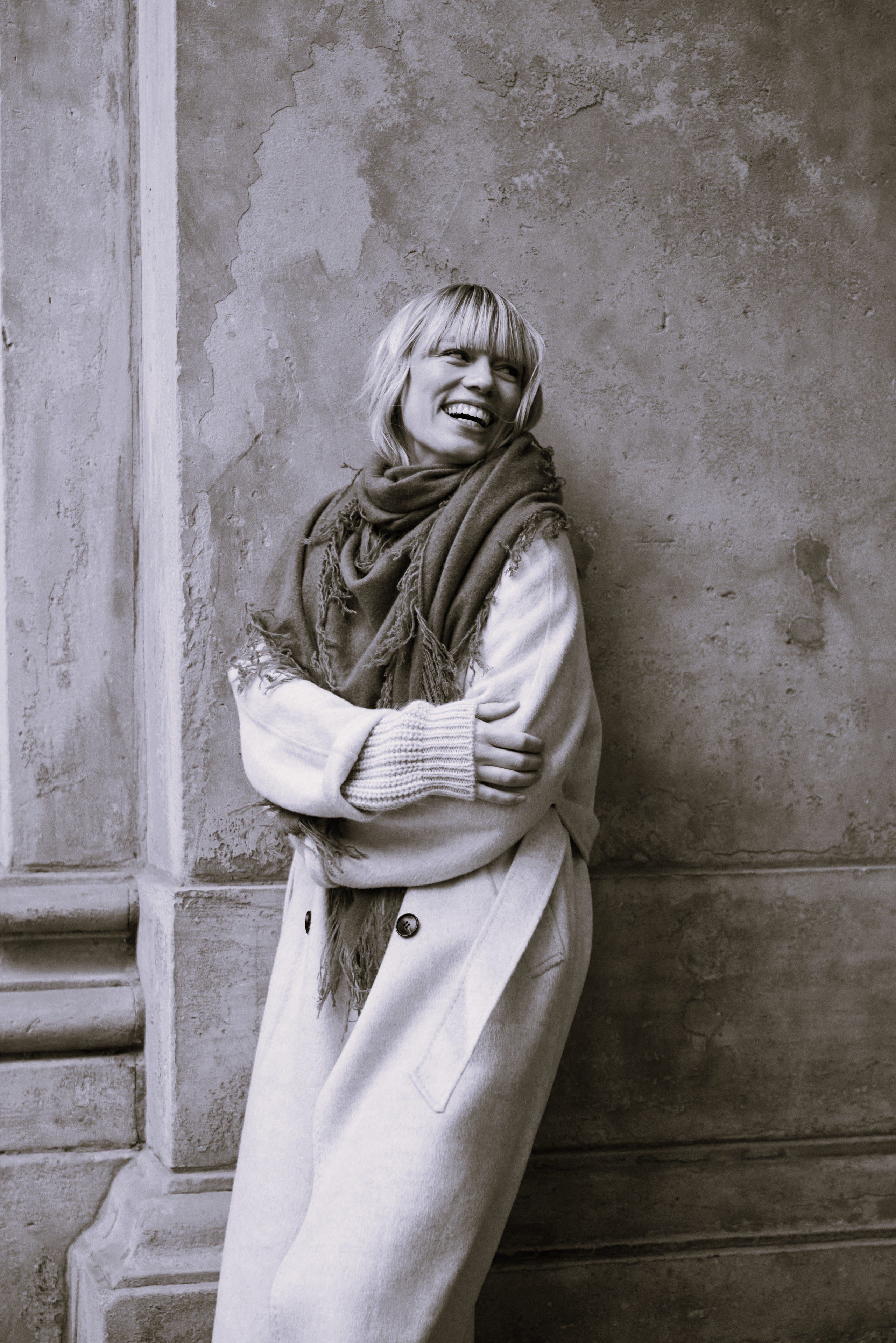 SUMA - Kaschmir-Schal -      Farbe: Espresso 232