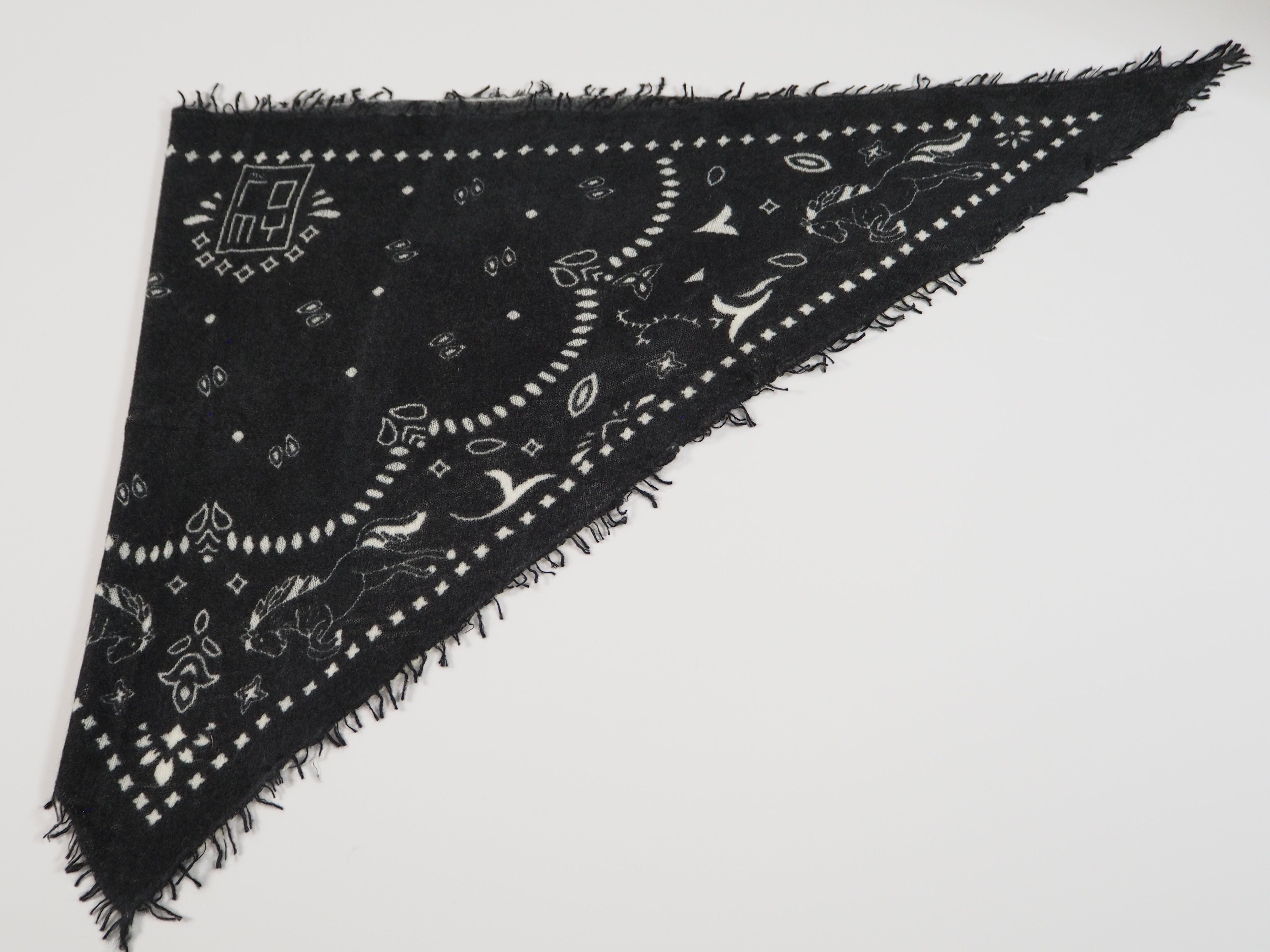 Wild Horses - Cashmere-Schal -     Farbe: Black/White