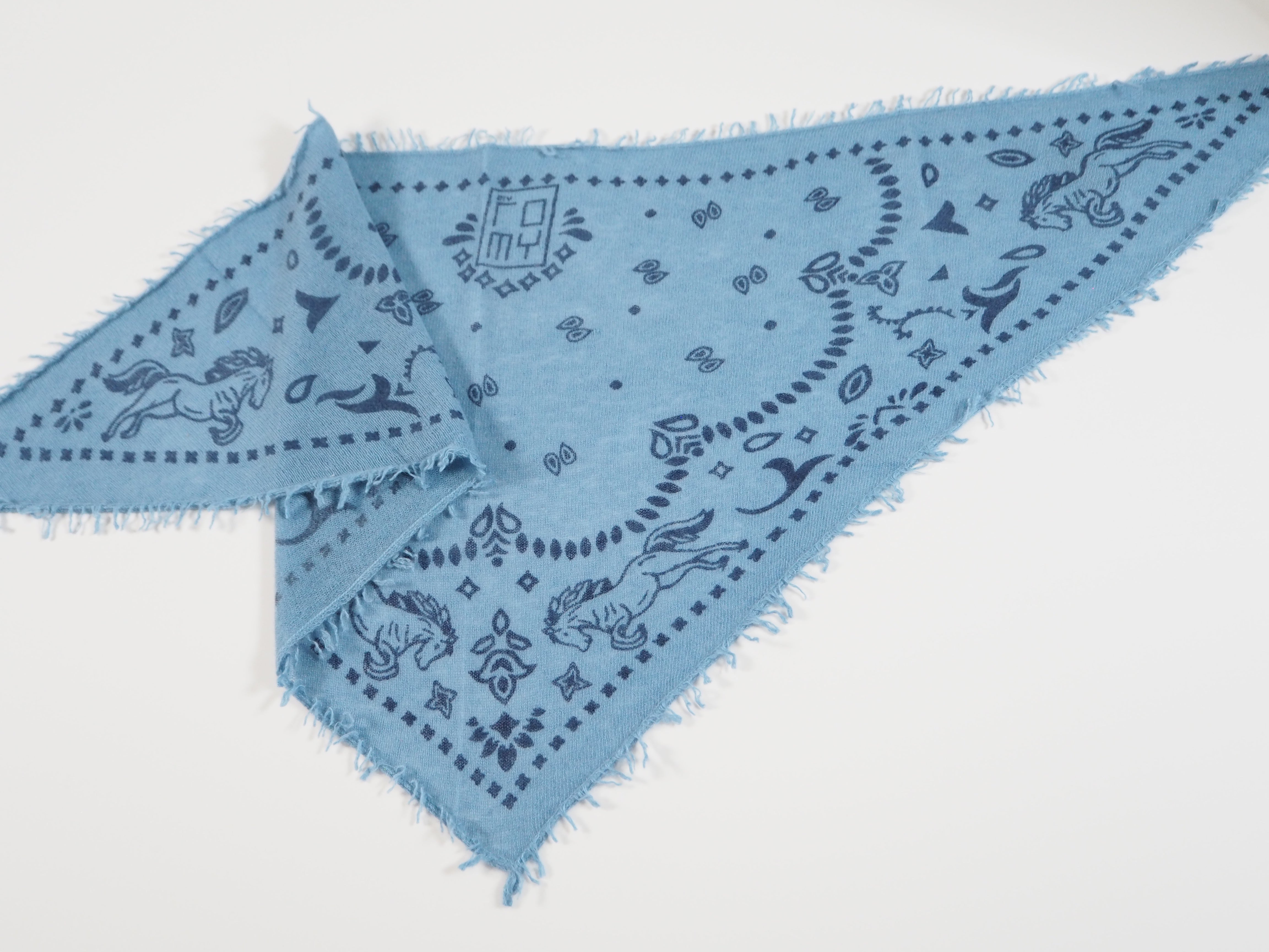 Wild Horses - Cashmere-Schal -     Farbe: Blue
