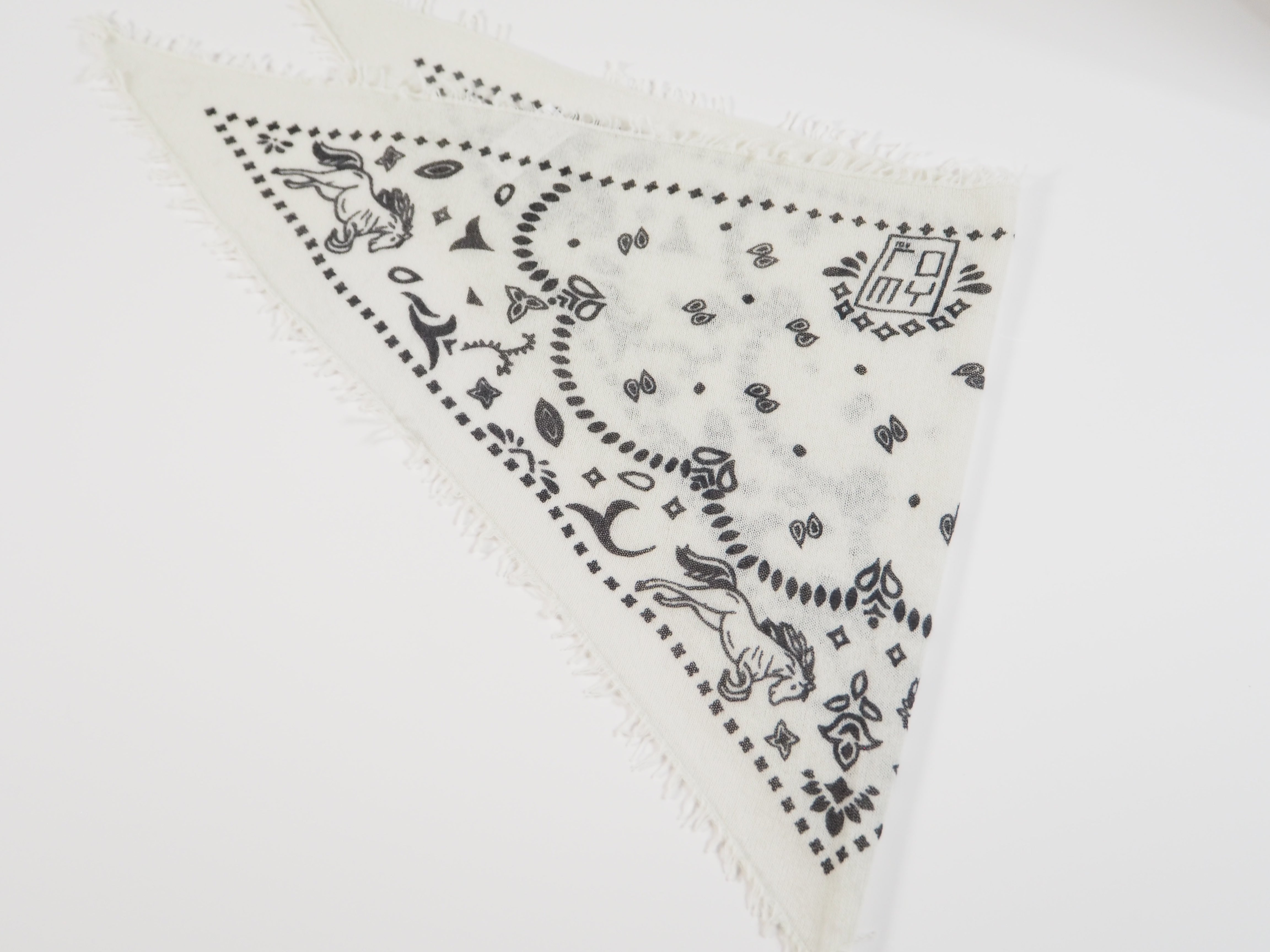 Wild Horses - Cashmere-Schal -     Farbe: Offwhite/Black