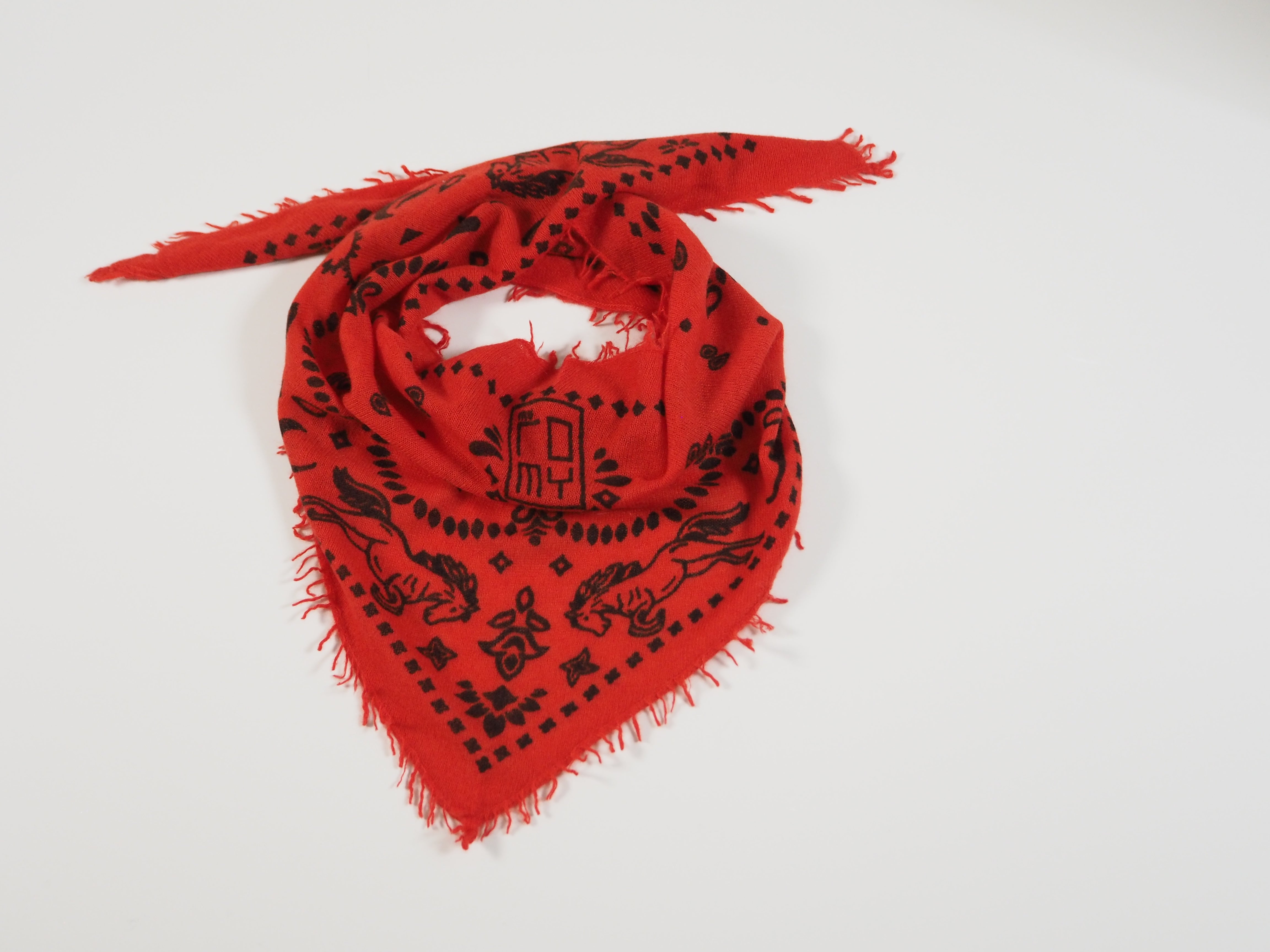 Wild Horses - Cashmere-Schal -     Farbe: Red/Black