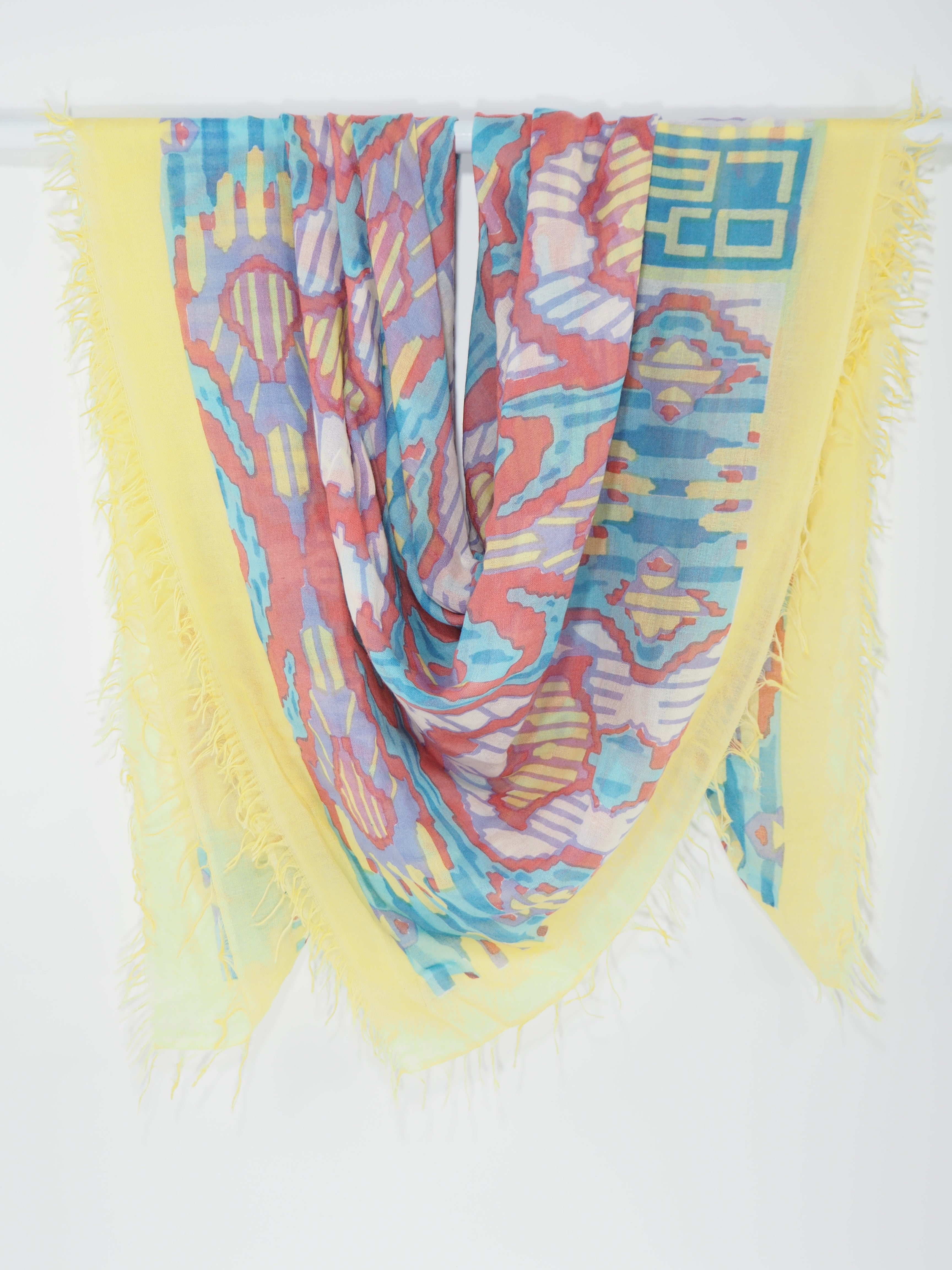 NATSUMI - Kaschmir-Schal -      Farbe: Pastel