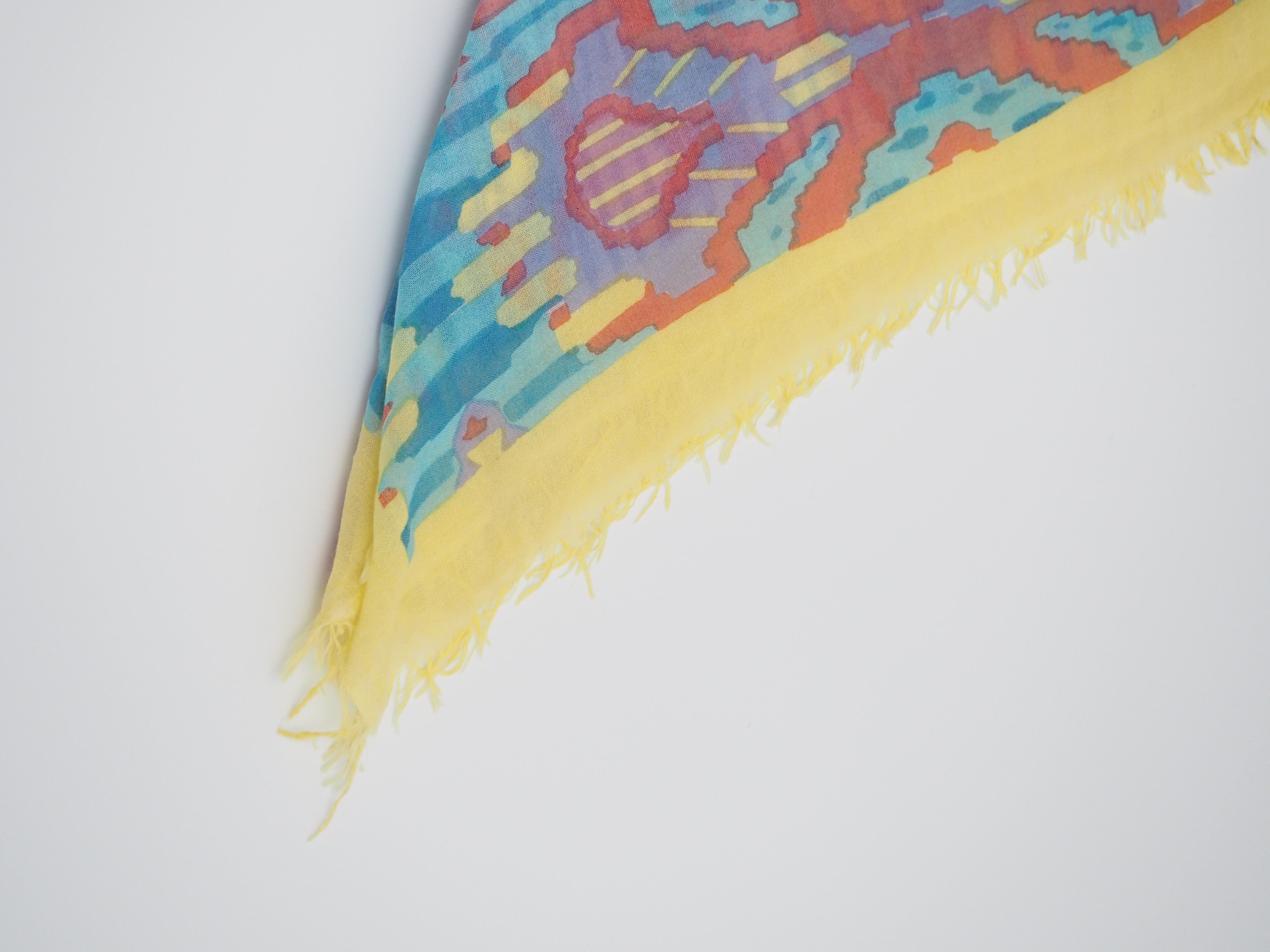 NATSUMI - Kaschmir-Schal -      Farbe: Pastel