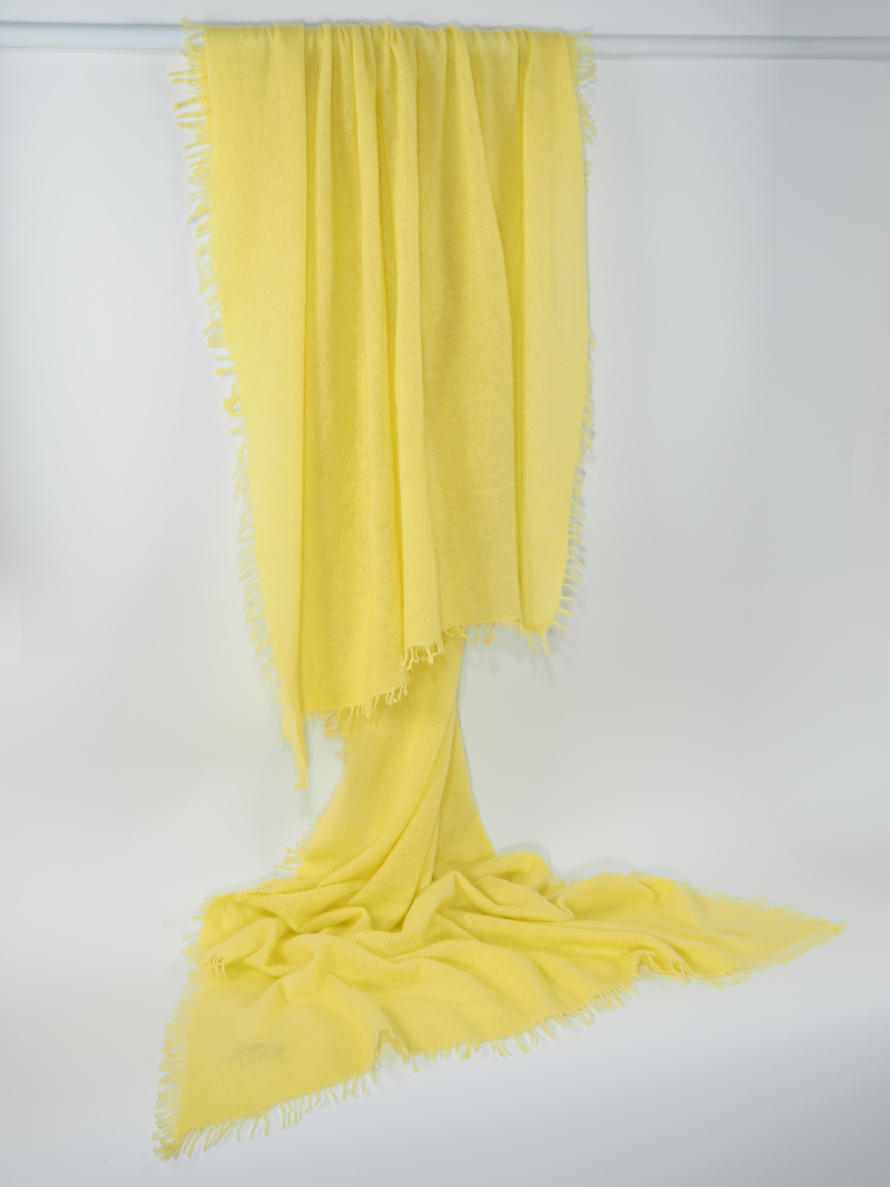 Tibet - Cashmere-Schal - Farbe: Citronella