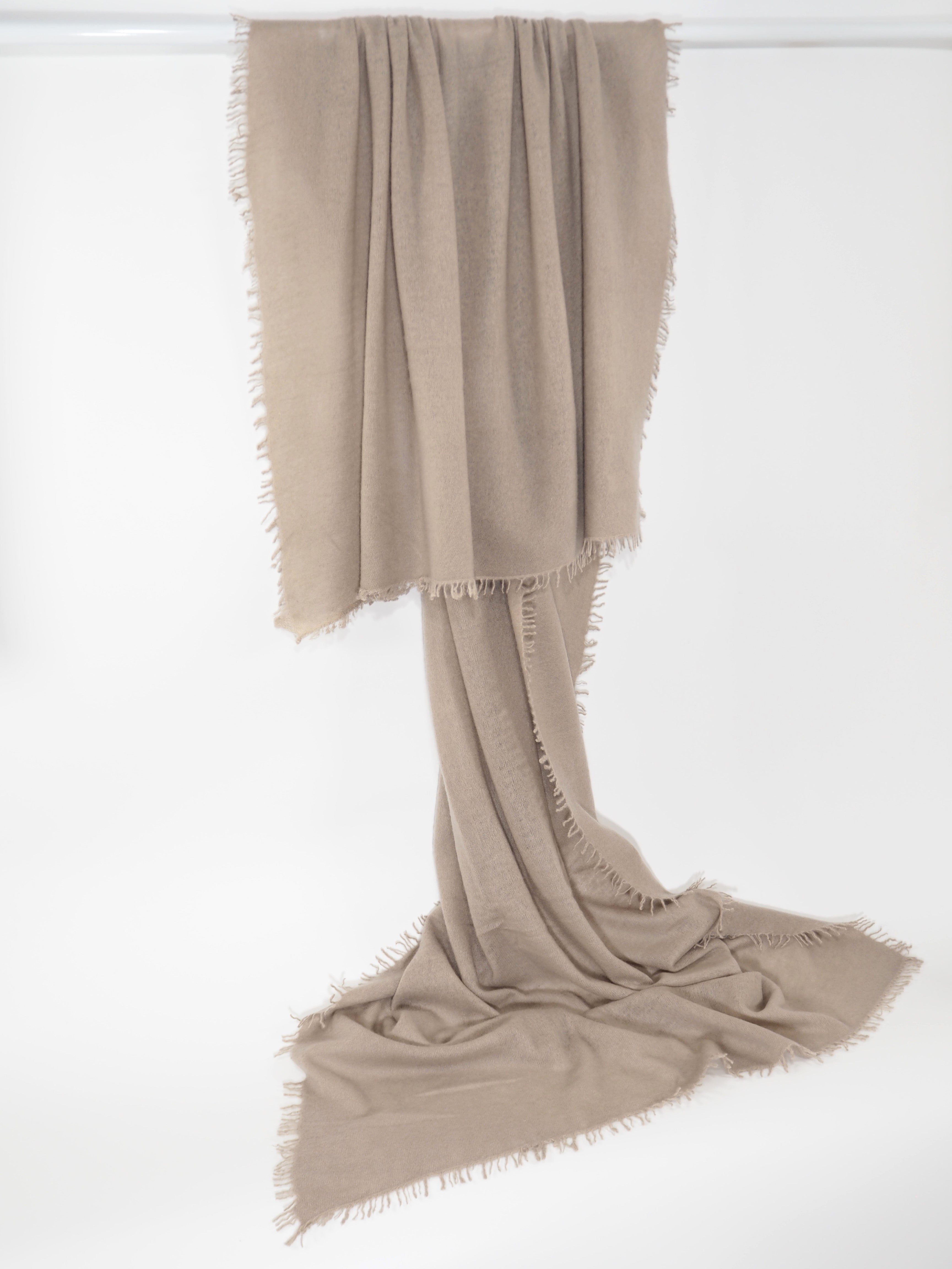 Tibet - Cashmere-Schal - Farbe: Stone 253