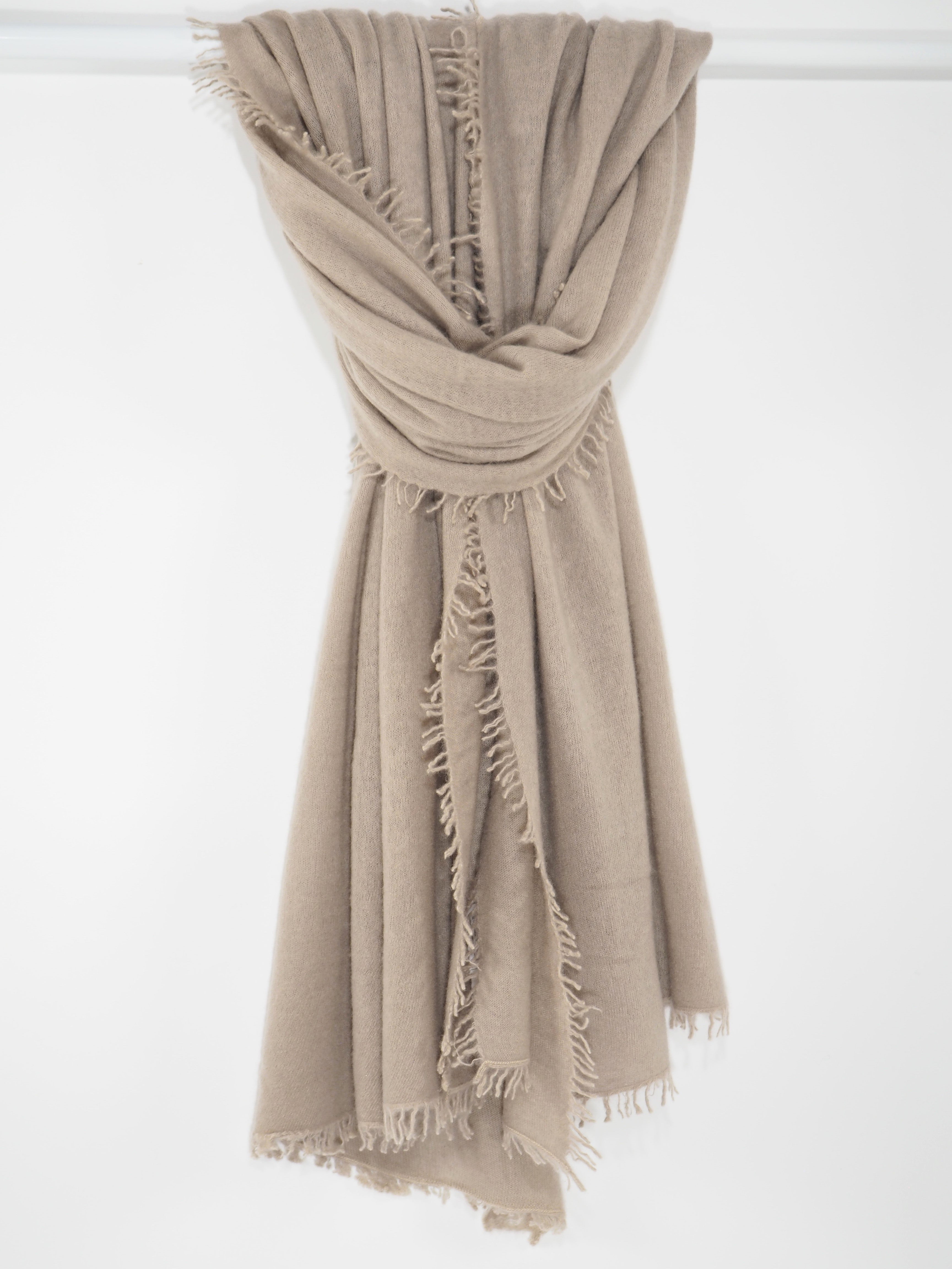Tibet - Cashmere-Schal - Farbe: Stone 253