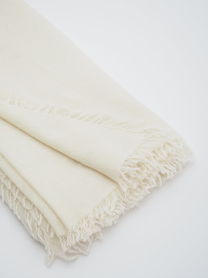 Tibet - Cashmere-Schal - Farbe: Offwhite