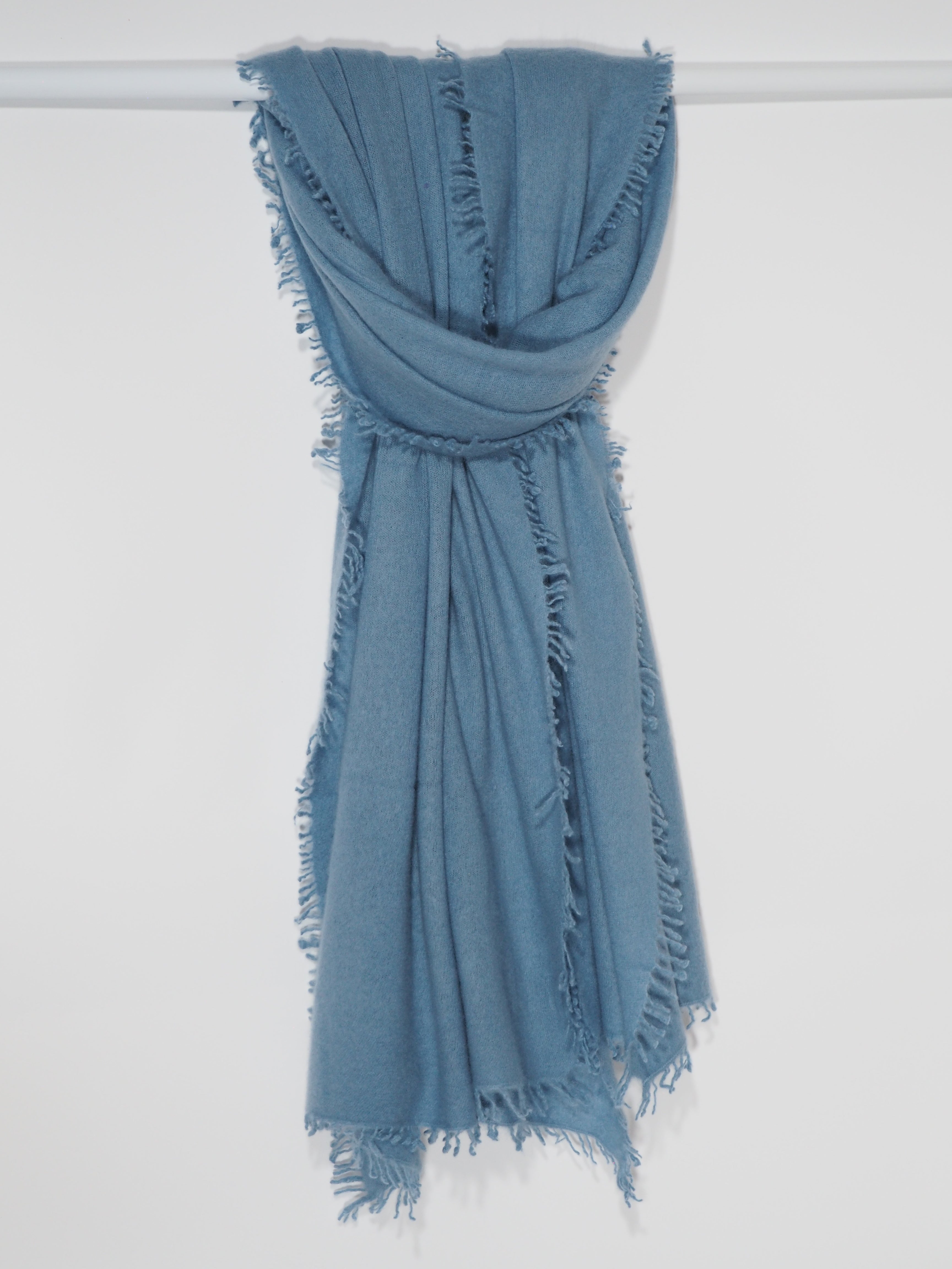 Tibet - Cashmere-Schal - Farbe: Jeans Blue 65