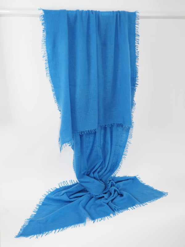 Tibet - Cashmere-Schal - Farbe: Royal Blue