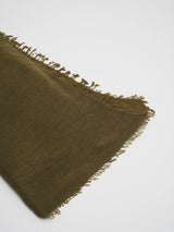 Tibet - Cashmere-Schal - Farbe: Khaki