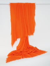 Tibet - Cashmere-Schal - Farbe: Orange 62D