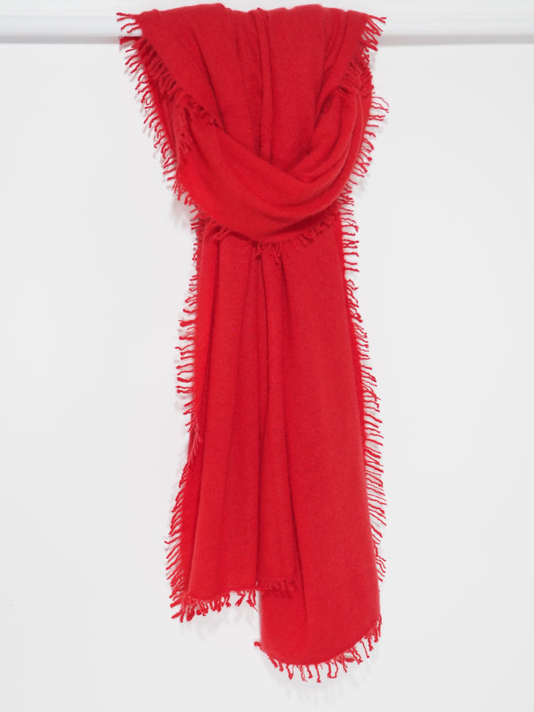 Tibet - Cashmere-Schal - Farbe: Cherry 25