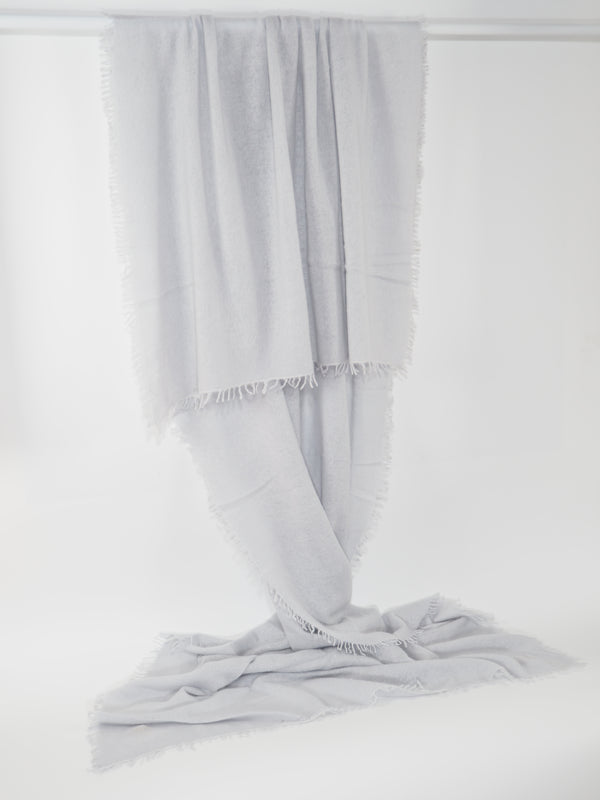 Tibet - Cashmere-Schal - Farbe: Silver 32