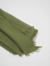 Tibet - Cashmere-Schal - Farbe: Olive