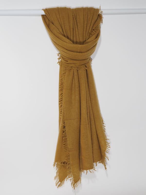 Tibet - Cashmere-Schal - Farbe: Caramel