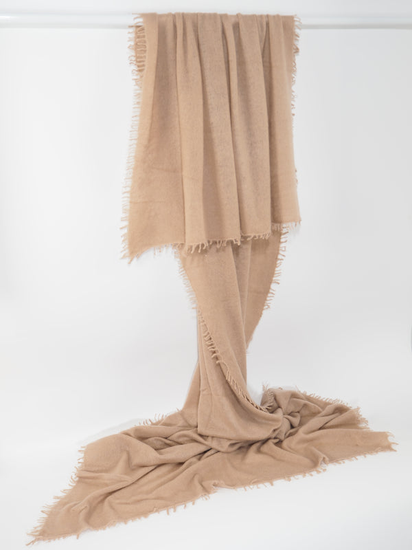 Tibet - Cashmere-Schal - Farbe: Taupe 249