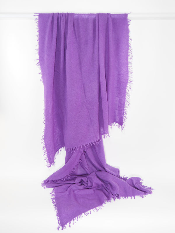 Tibet - Cashmere-Schal - Farbe: Grape