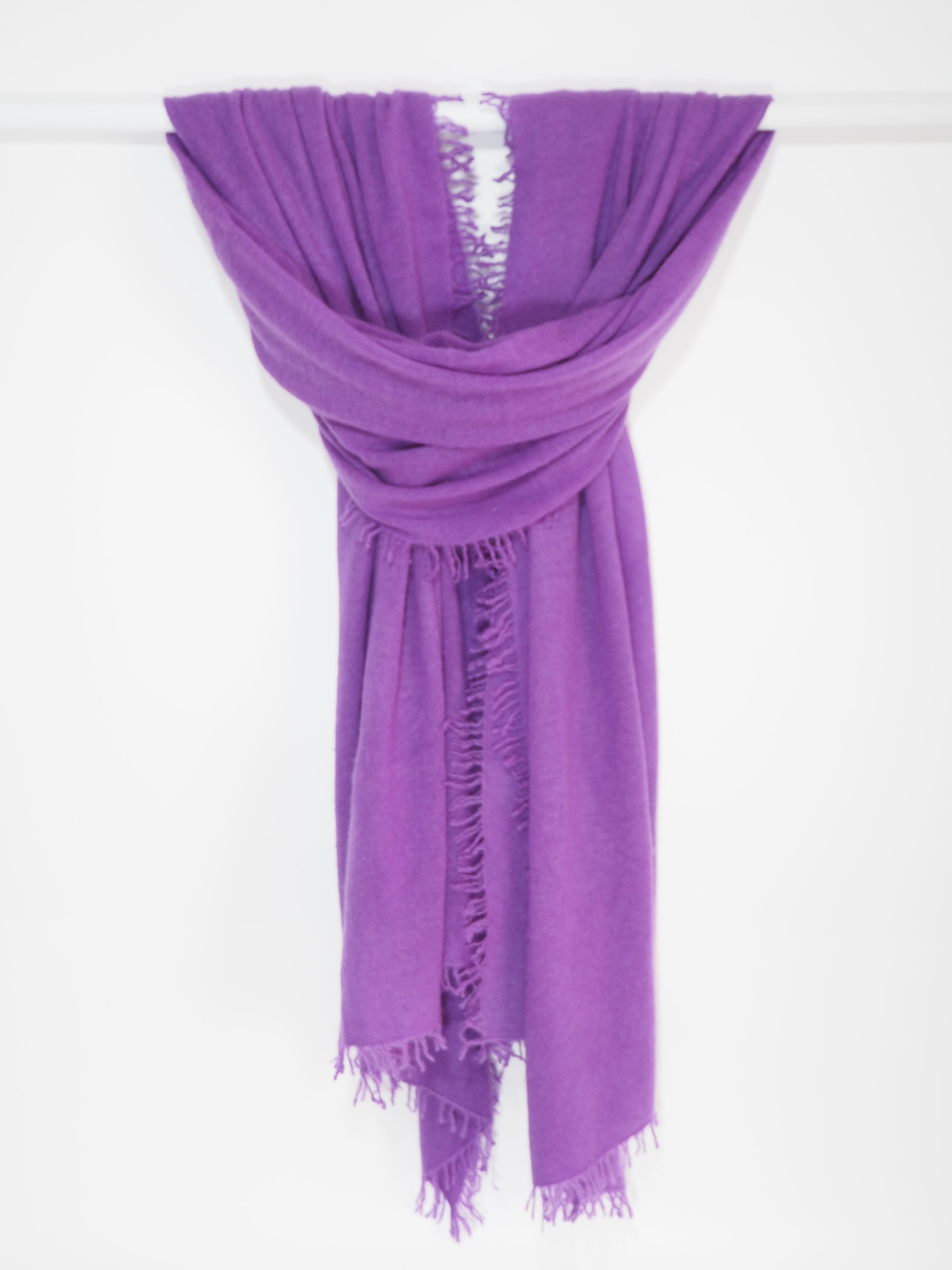 Tibet - Cashmere-Schal - Farbe: Grape 42