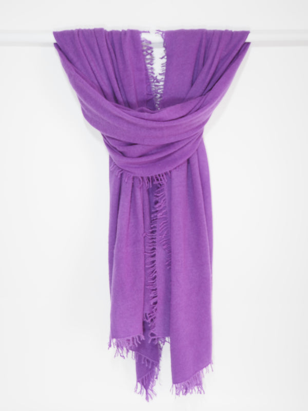 Tibet - Cashmere-Schal - Farbe: Grape