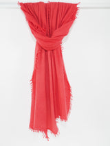 Tibet - Cashmere-Schal - Farbe: Coral 242L